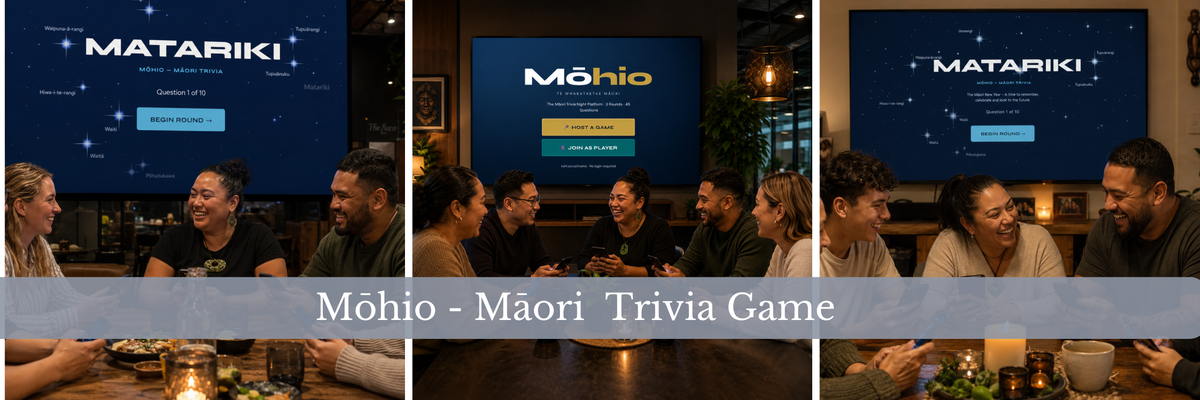 Mōhio - Māori Trivia Game