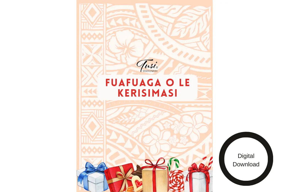 Koha: Christmas Planner (Bilingual Samoan) - Tuhi Stationery Ltd