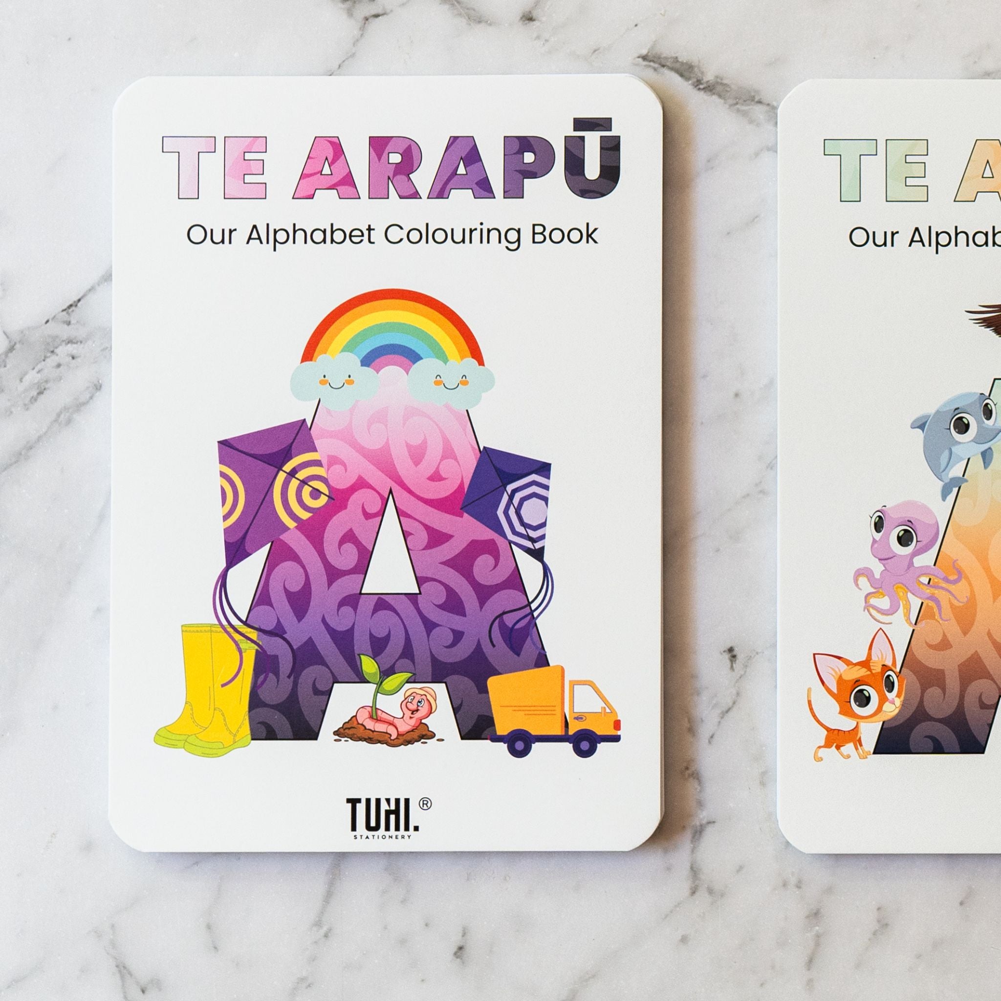 Baby's First Arapū Māori Book -Colouring Book