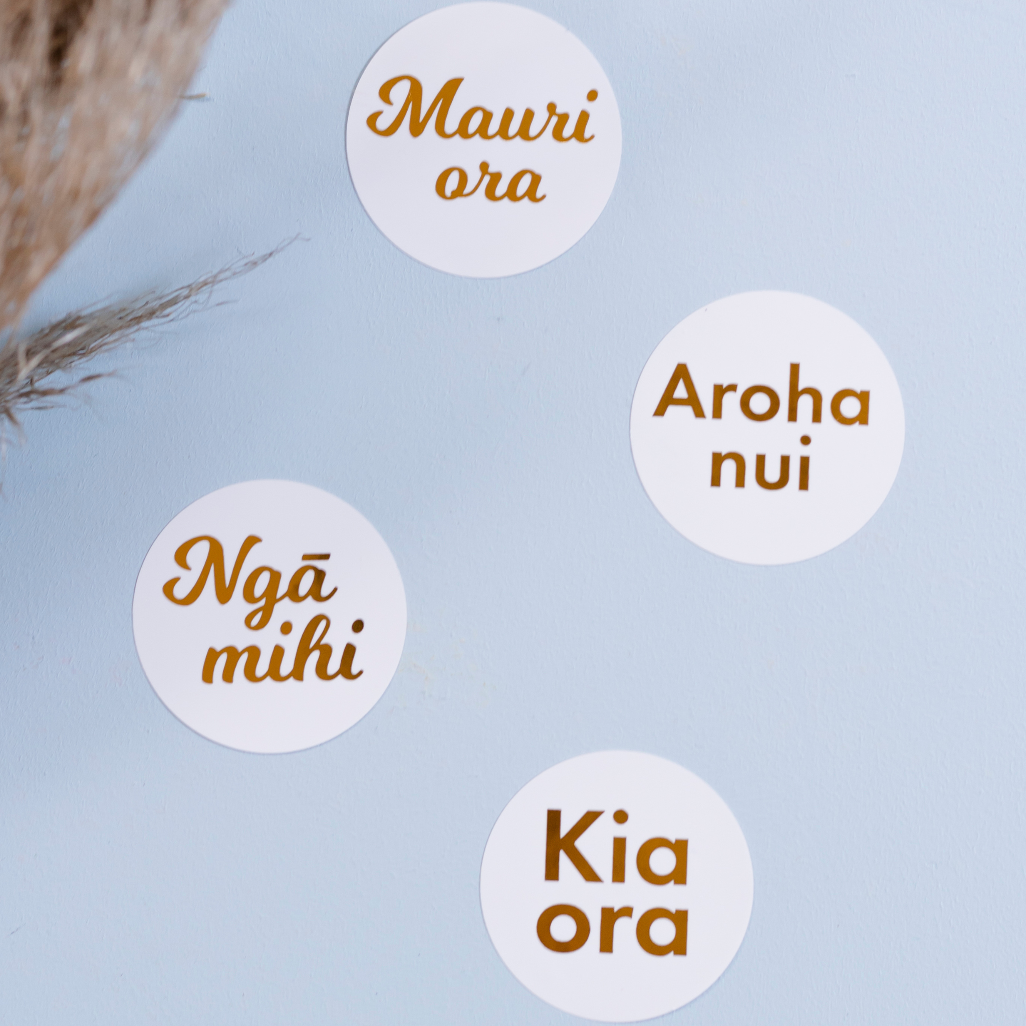 Stickers: Māori Greetings