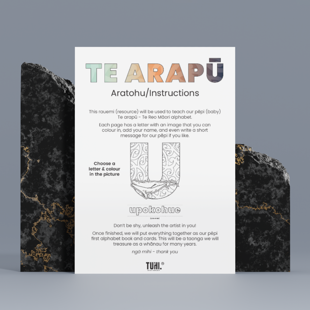 Baby's First Arapū Māori Book -FULL Set Digital Files