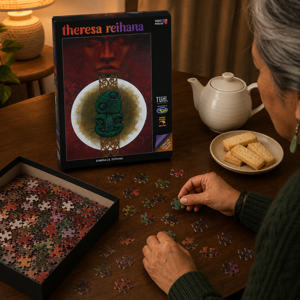 Māori Jigsaw Puzzle- Embrace Tupuna