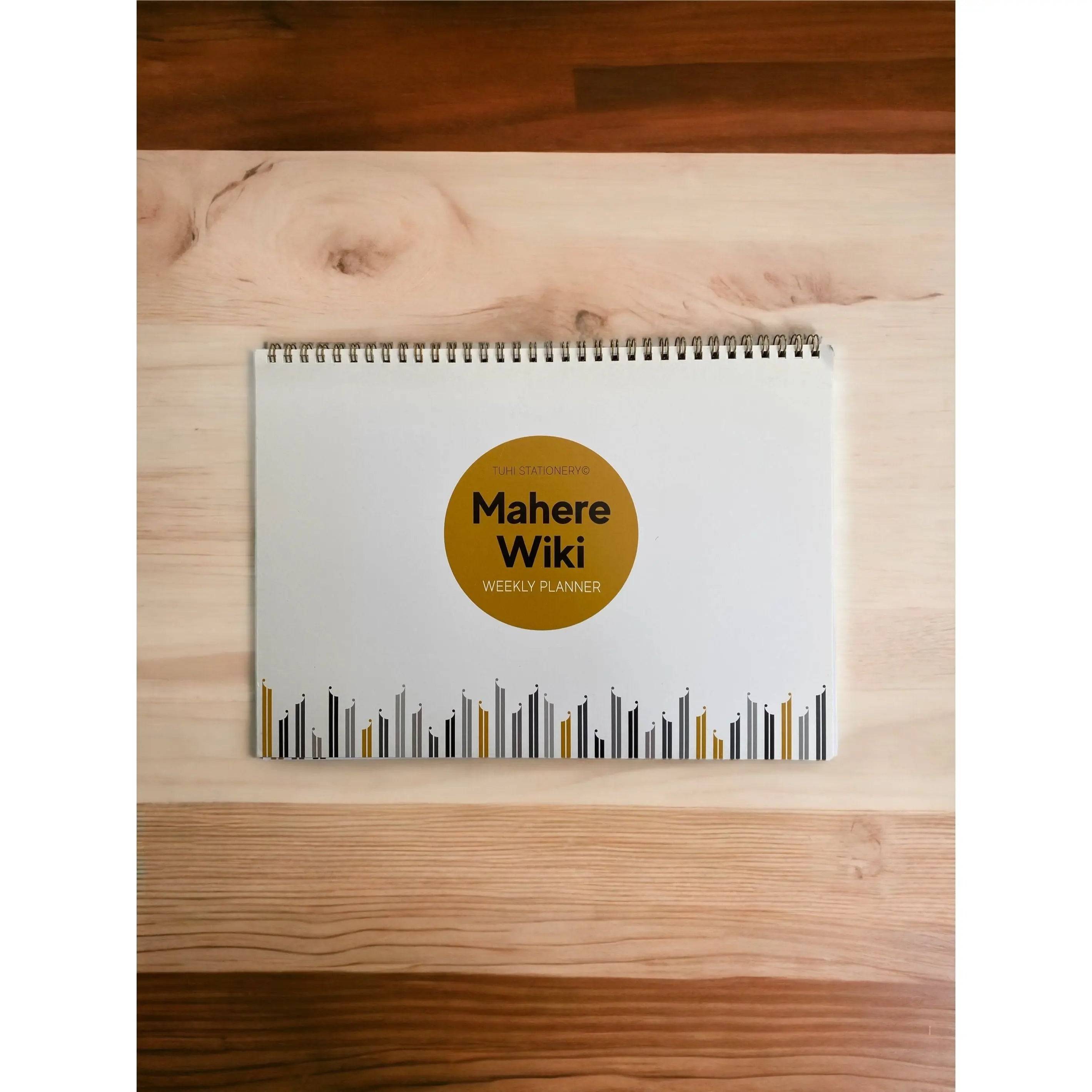 Planner: Undated Weekly Wiro Bind