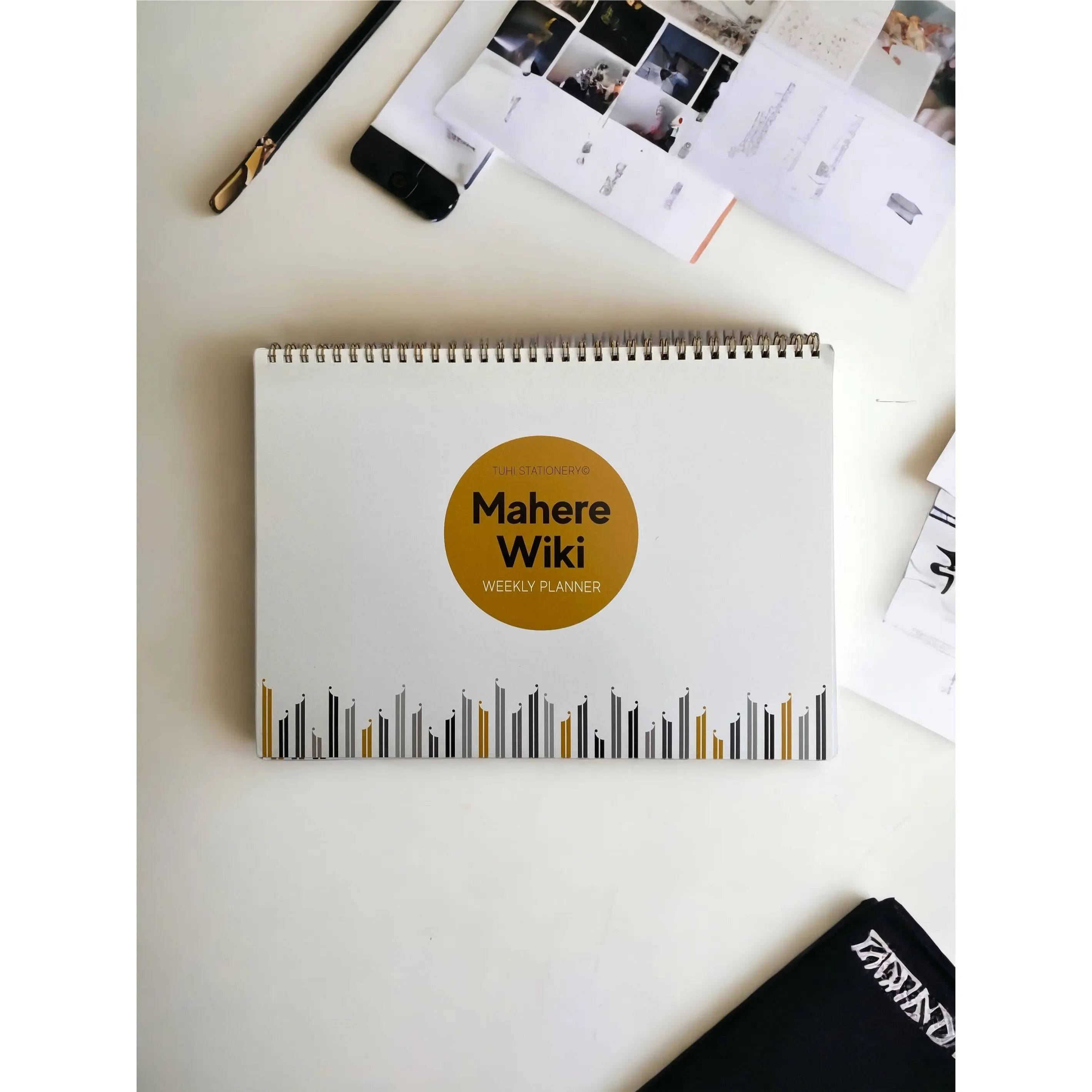 Planner: Undated Weekly Wiro Bind