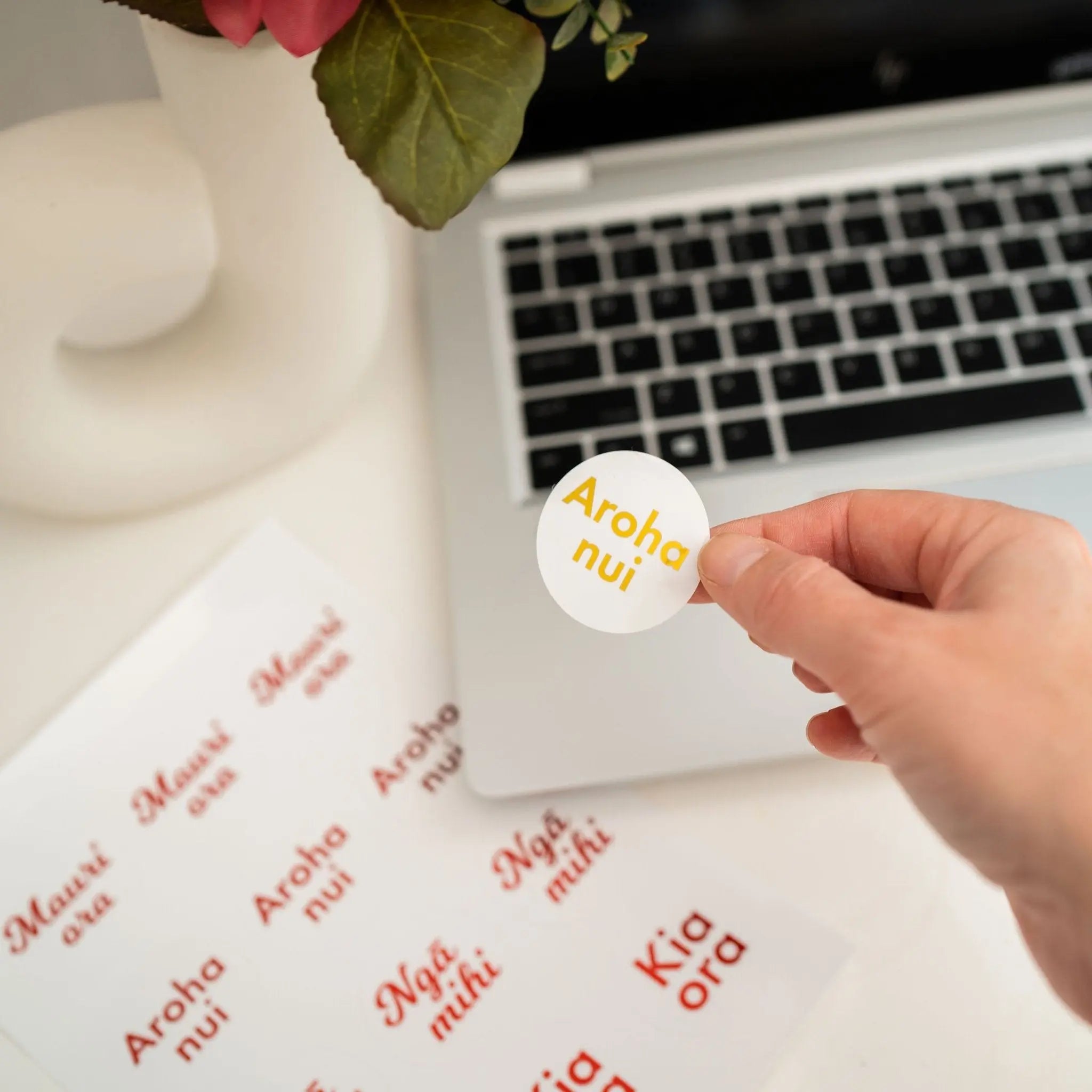 Stickers: Māori Greetings - Tuhi Stationery Ltd