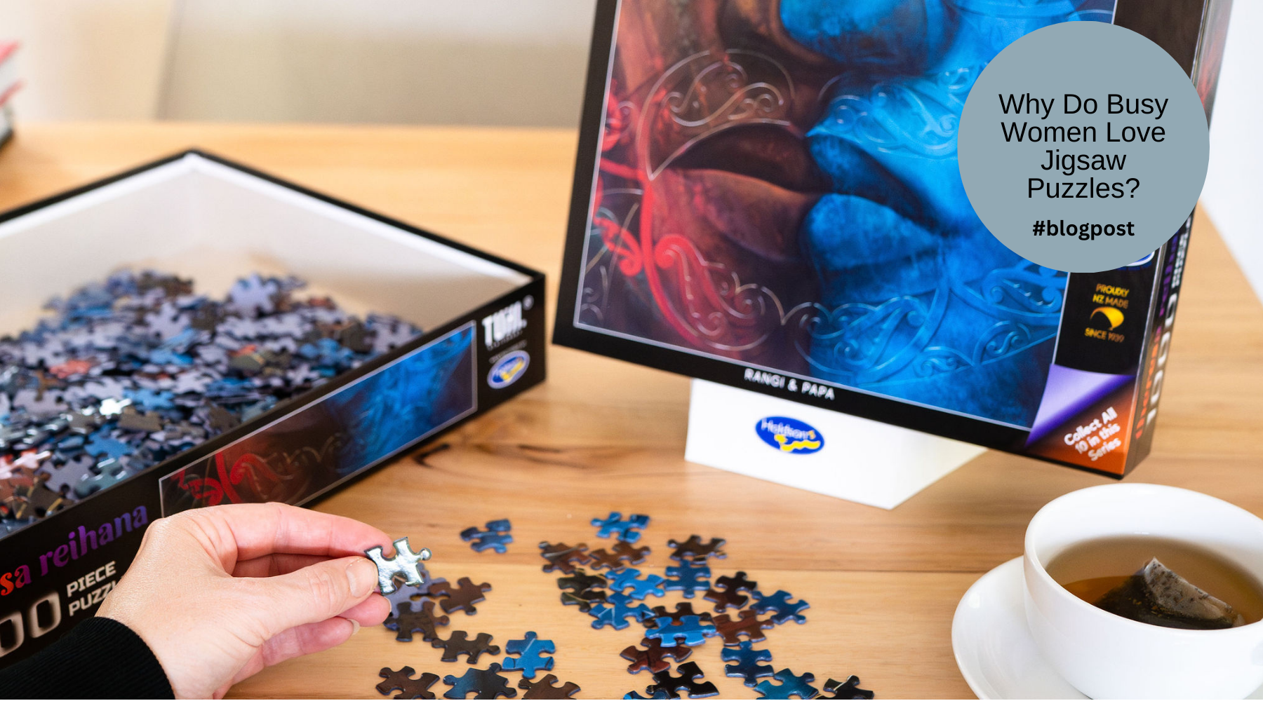 Why Do Busy Women Love Jigsaw Puzzles?