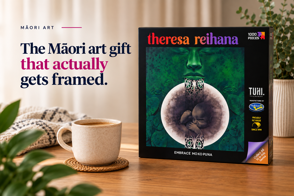 The Māori Art Gift That Actually Gets Framed
