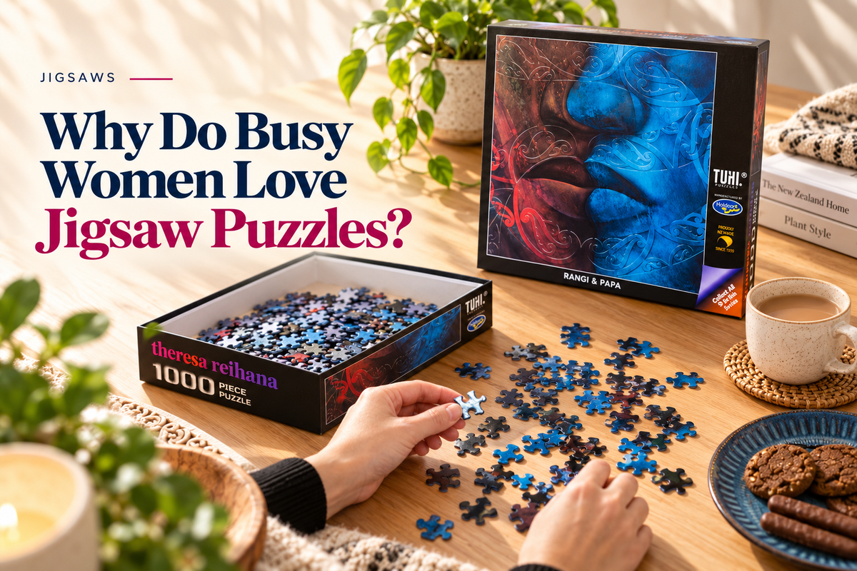 Why Do Busy Women Love Jigsaw Puzzles?