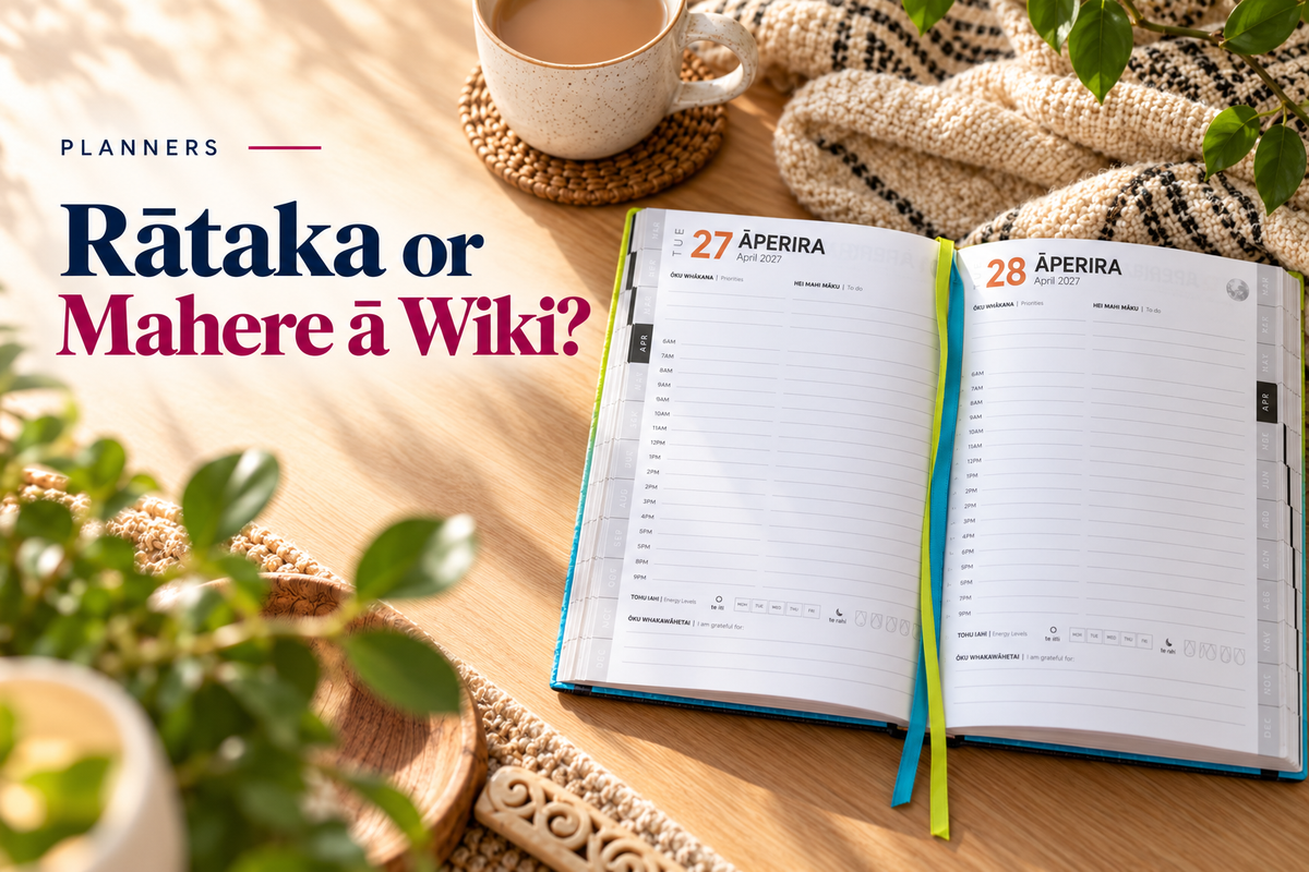 Rātaka or Mahere ā Wiki- Daily or Weekly Planner?