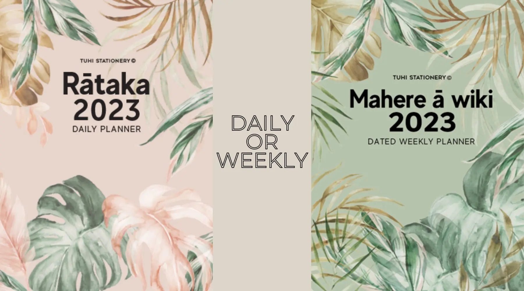 Rātaka or Mahere ā Wiki- Daily or Weekly Planner? - Tuhi Stationery Ltd