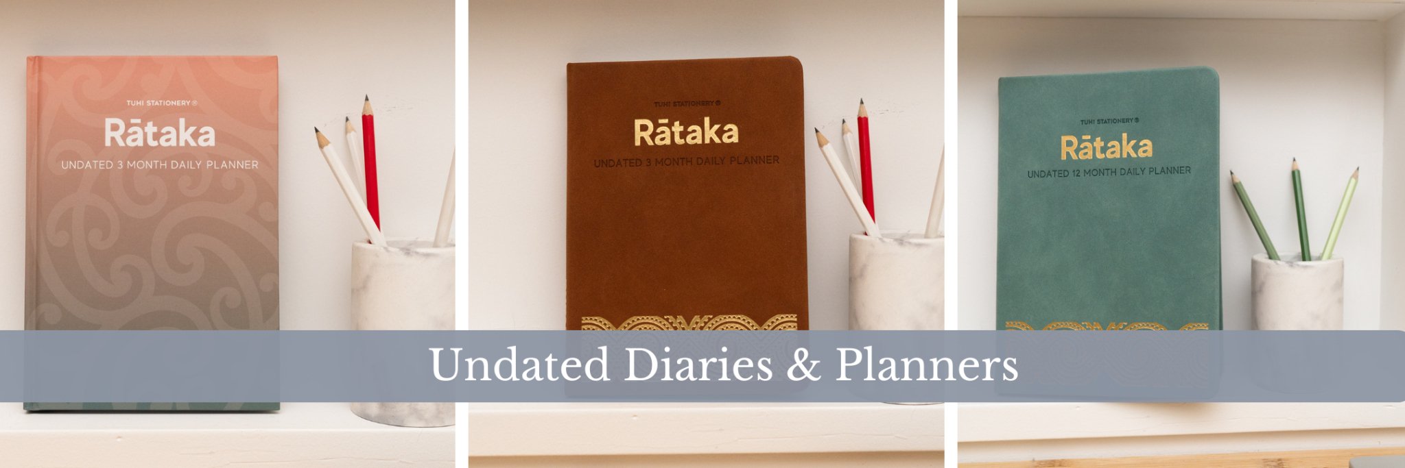 Undated Diaries & Planners - Tuhi Stationery Ltd