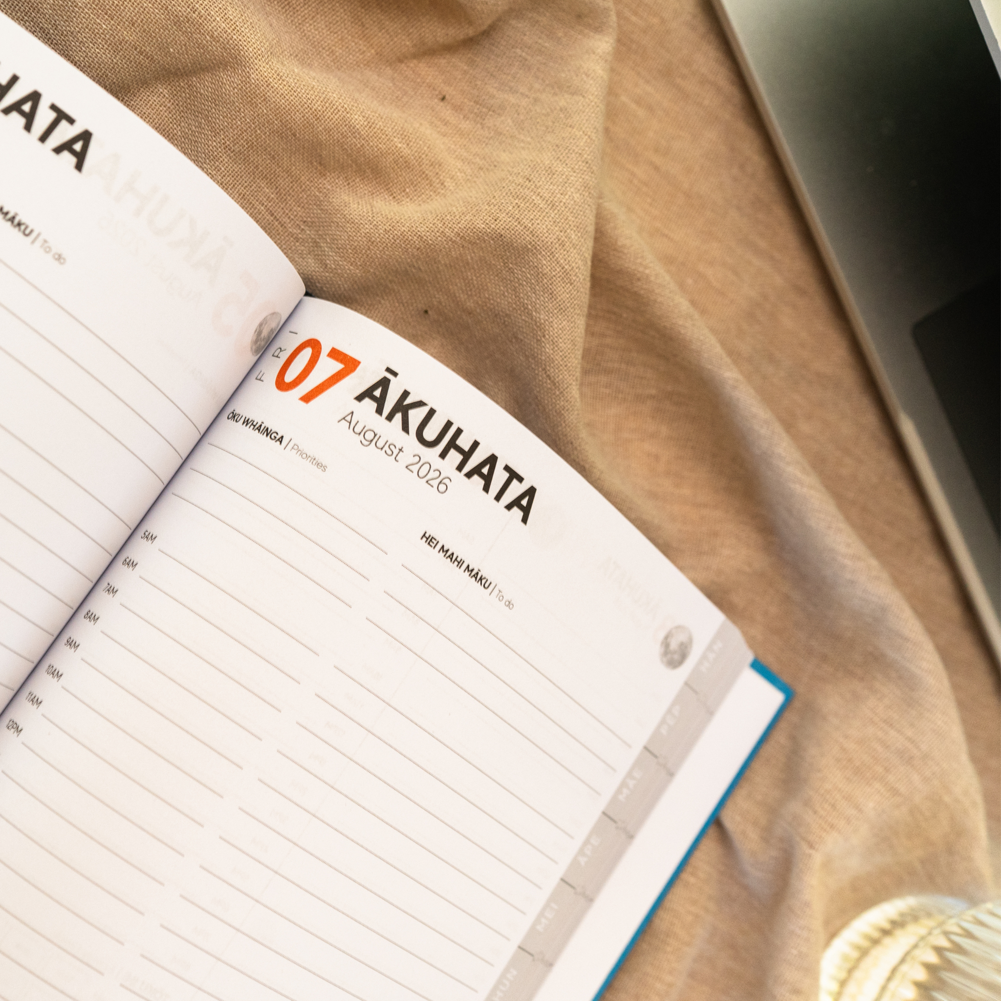 2026 Rātaka | Bilingual Daily Planner (A5 Size)