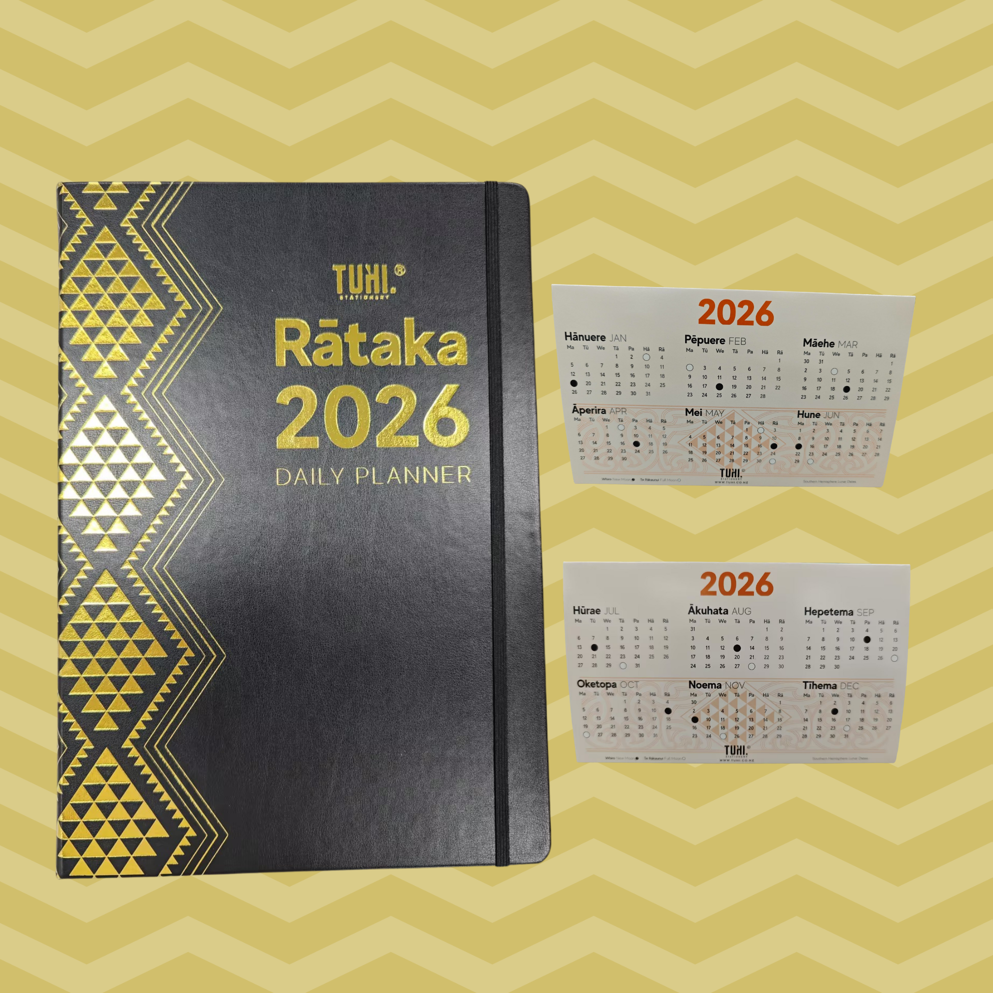 2026 Rātaka: Daily Planner- Small A5 Size