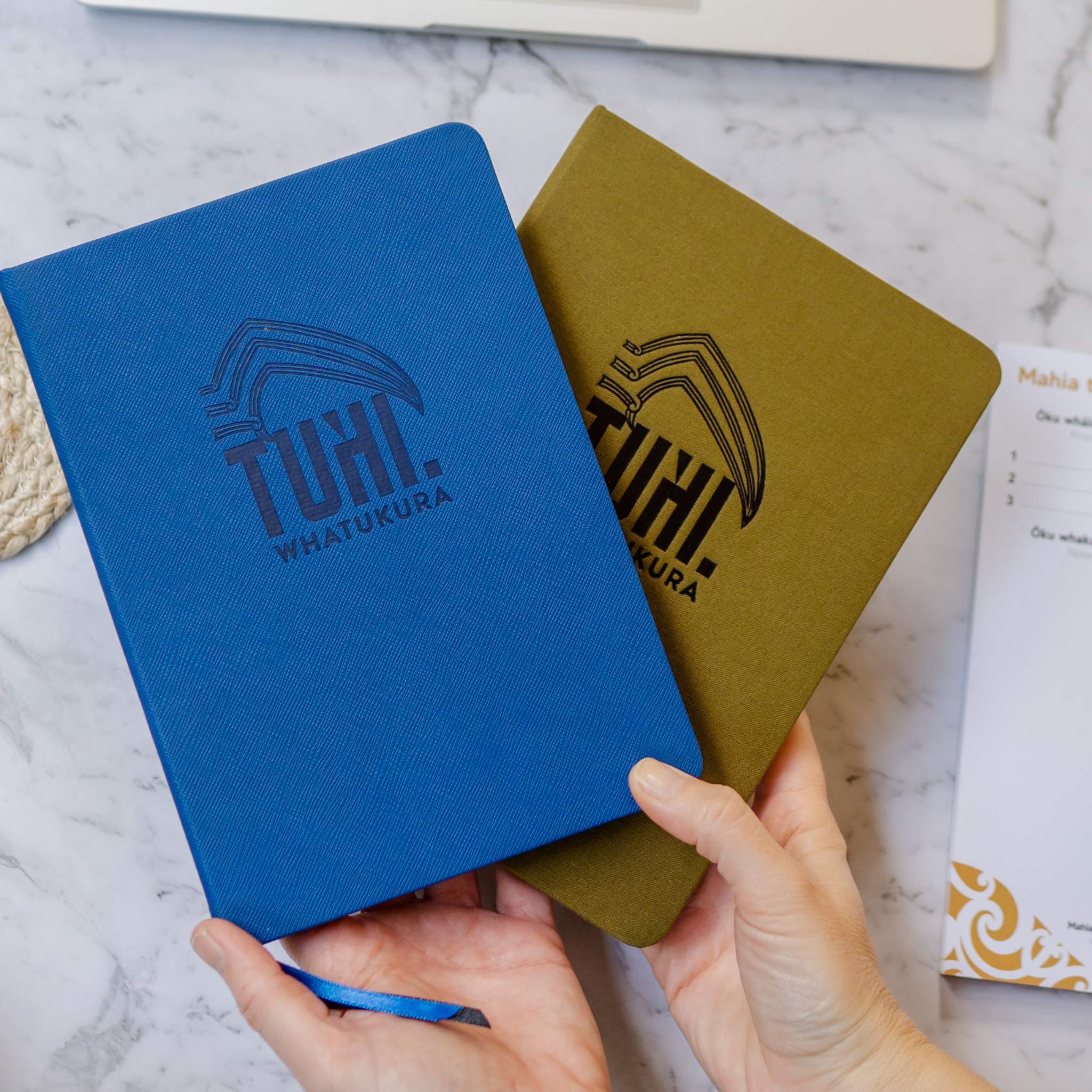 SECONDS Notebooks (3): ORIGINAL Whatukura (Lined - opened)
