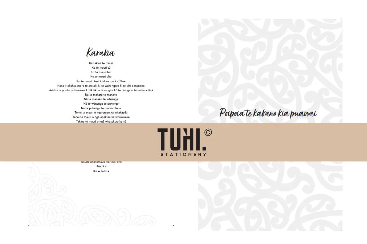 Notebook: Māori Design (Small A6) - Tuhi Stationery Ltd