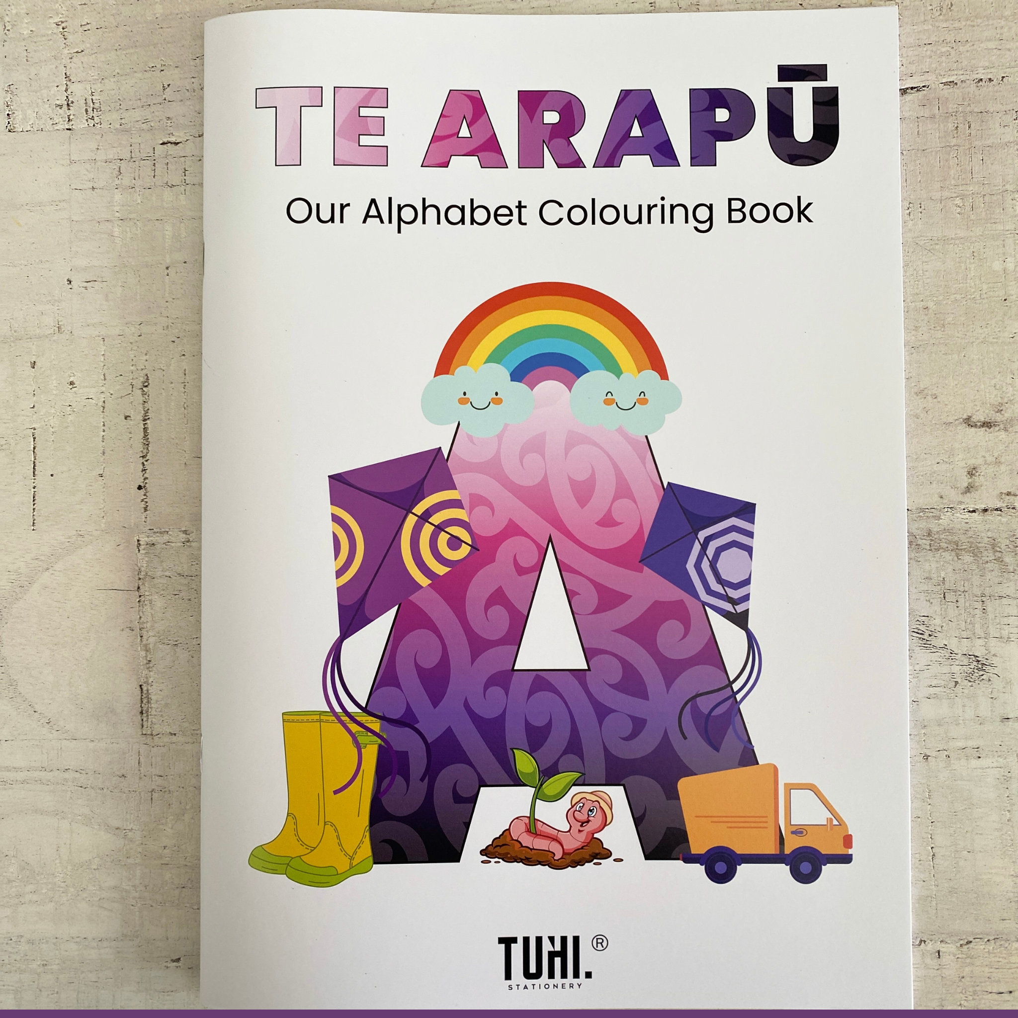 Baby's First Arapū Māori Book -Colouring Book