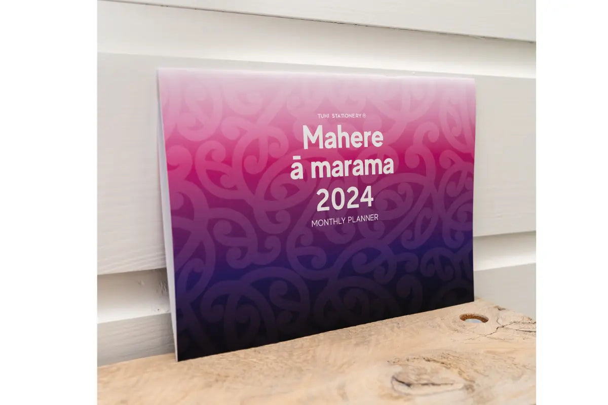 2024 Mahere ā marama |Monthly Planners - Tuhi Stationery Ltd