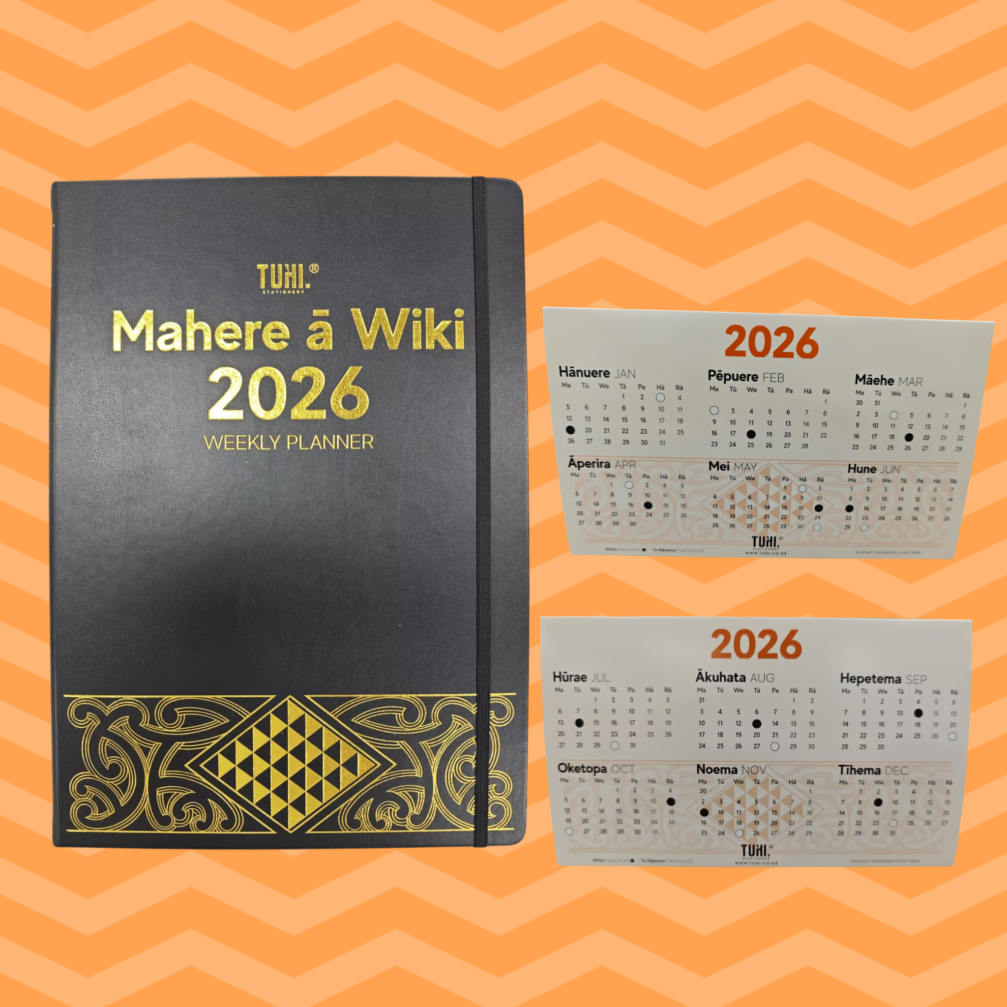 2026 Mahere ā Wiki: Weekly Planner- Premium 2 Sizes