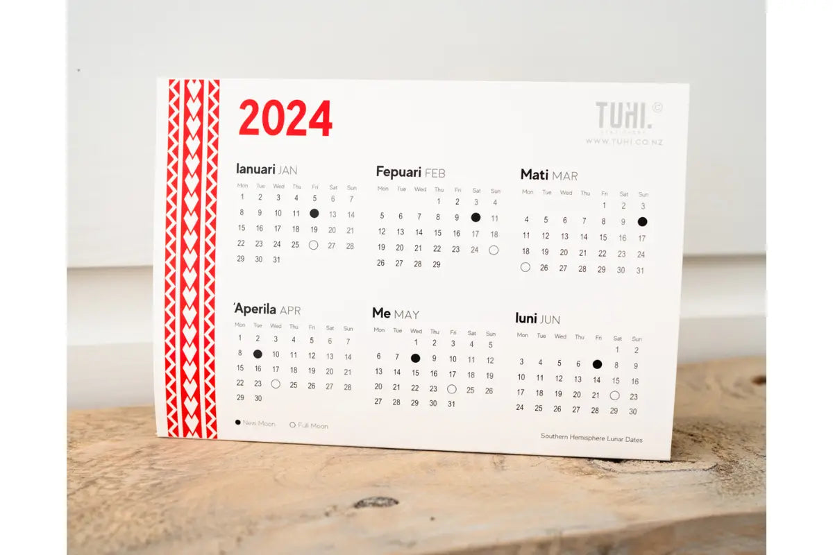 2024 Desk Calendars - Tuhi Stationery Ltd