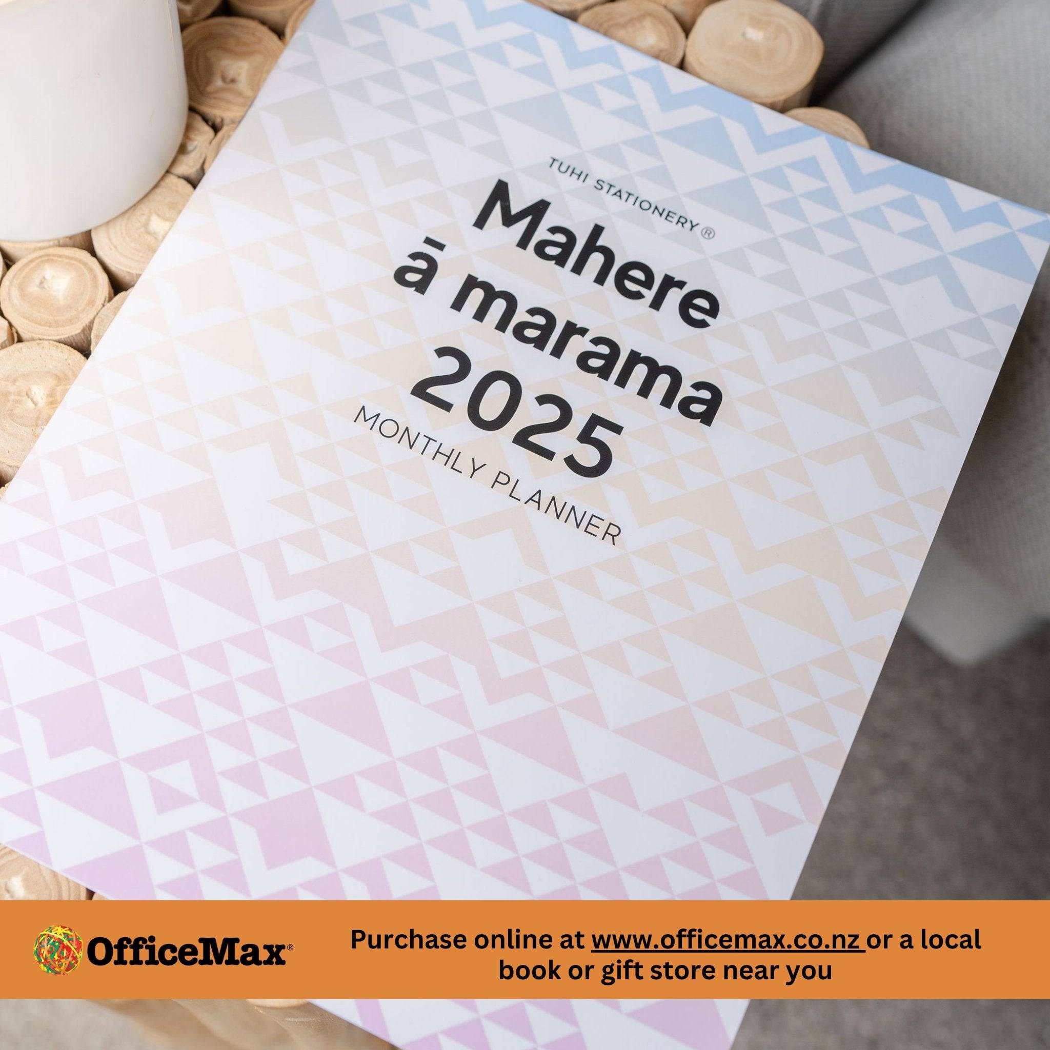 2025 Mahere ā Marama: Monthly Planner - Tuhi Stationery Ltd