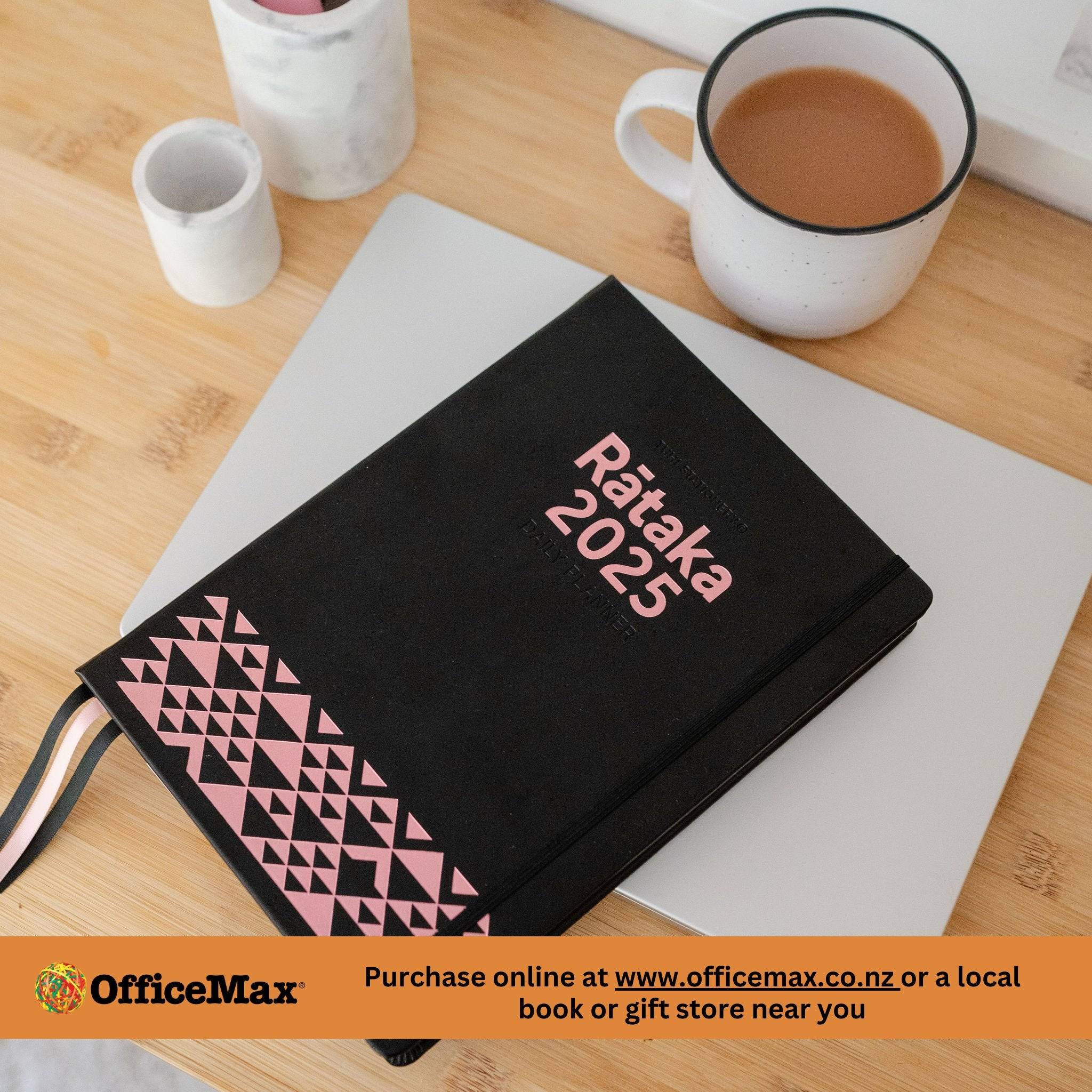 2025 Rātaka: Daily Planner - Premium B5 - Tuhi Stationery Ltd