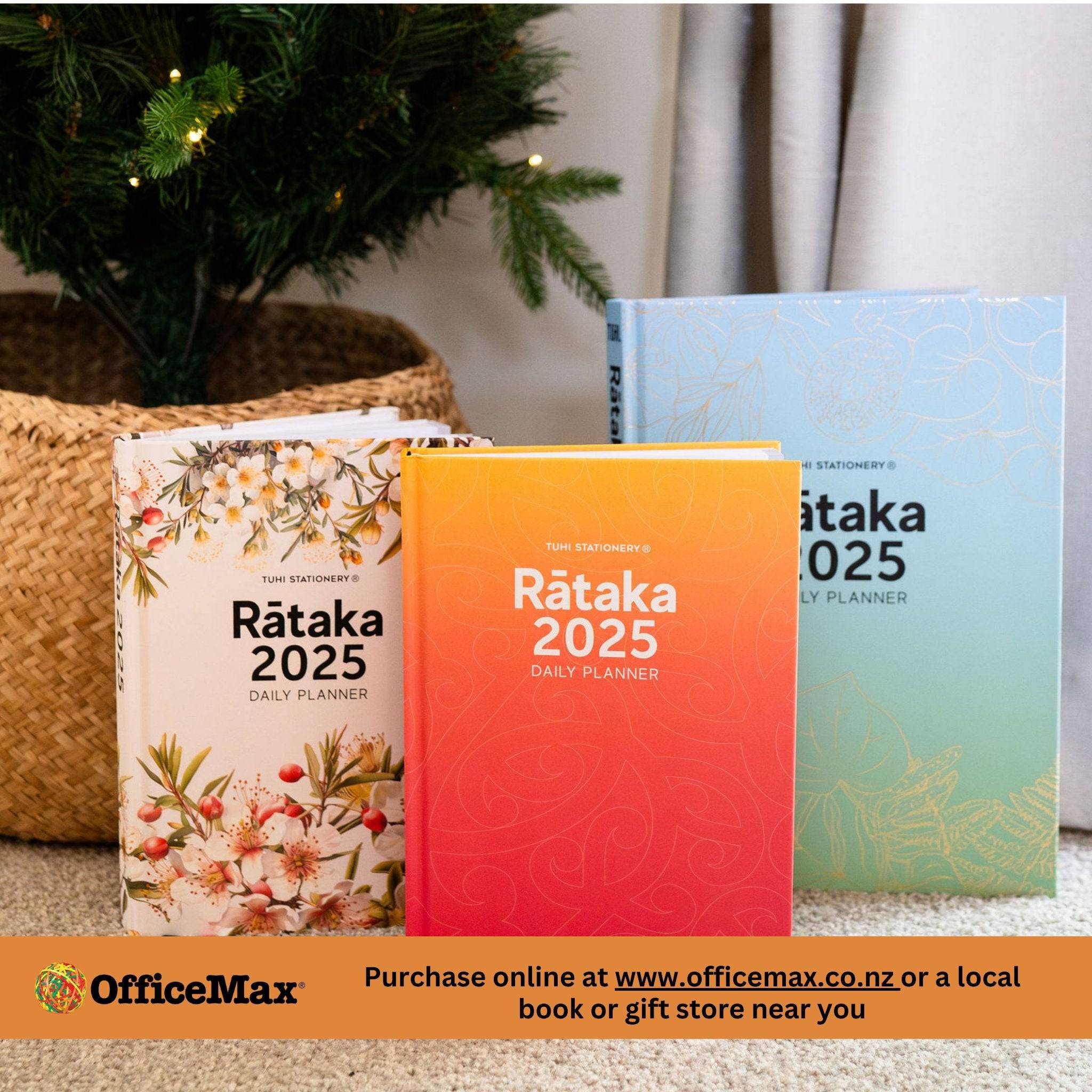 2025 Rātaka: Daily Planner - Standard A4 - Tuhi Stationery Ltd