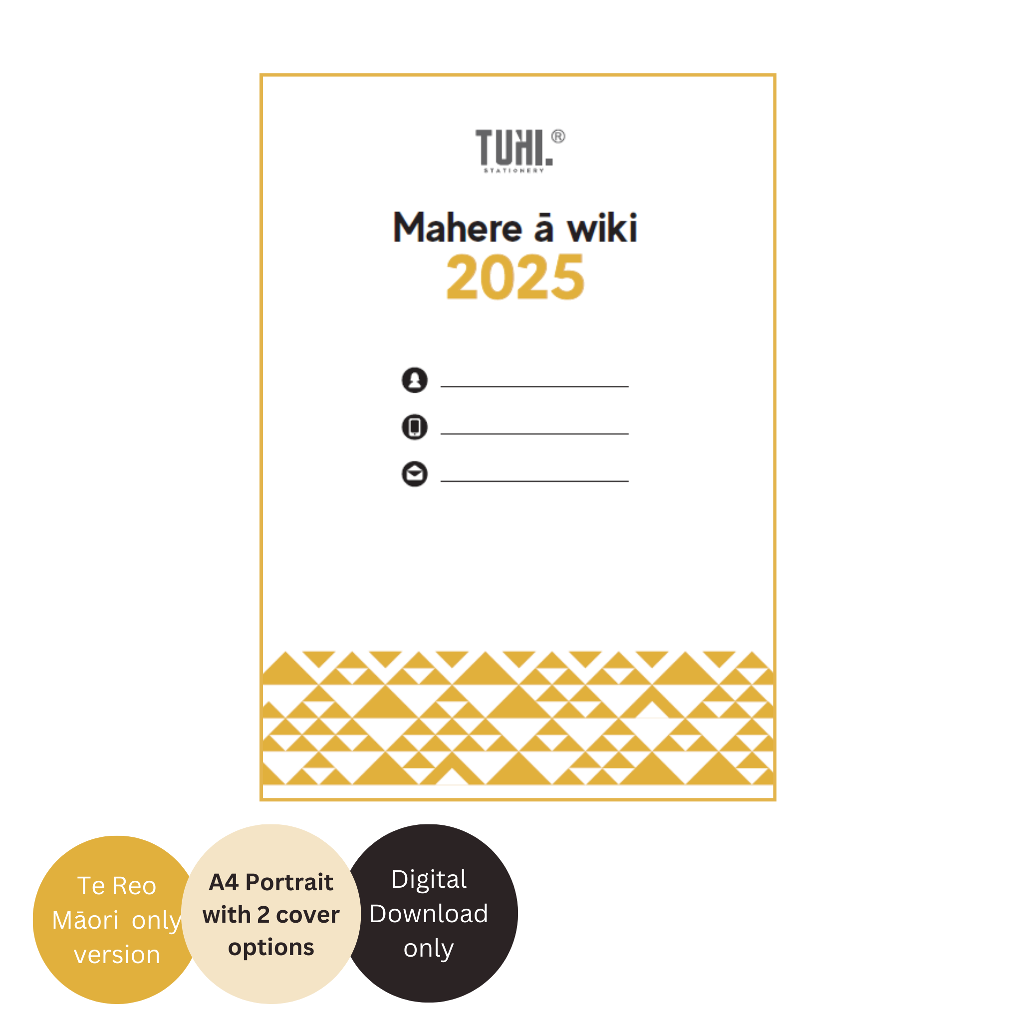 2025 Digital File: Mahere ā wiki (Te Reo Māori)