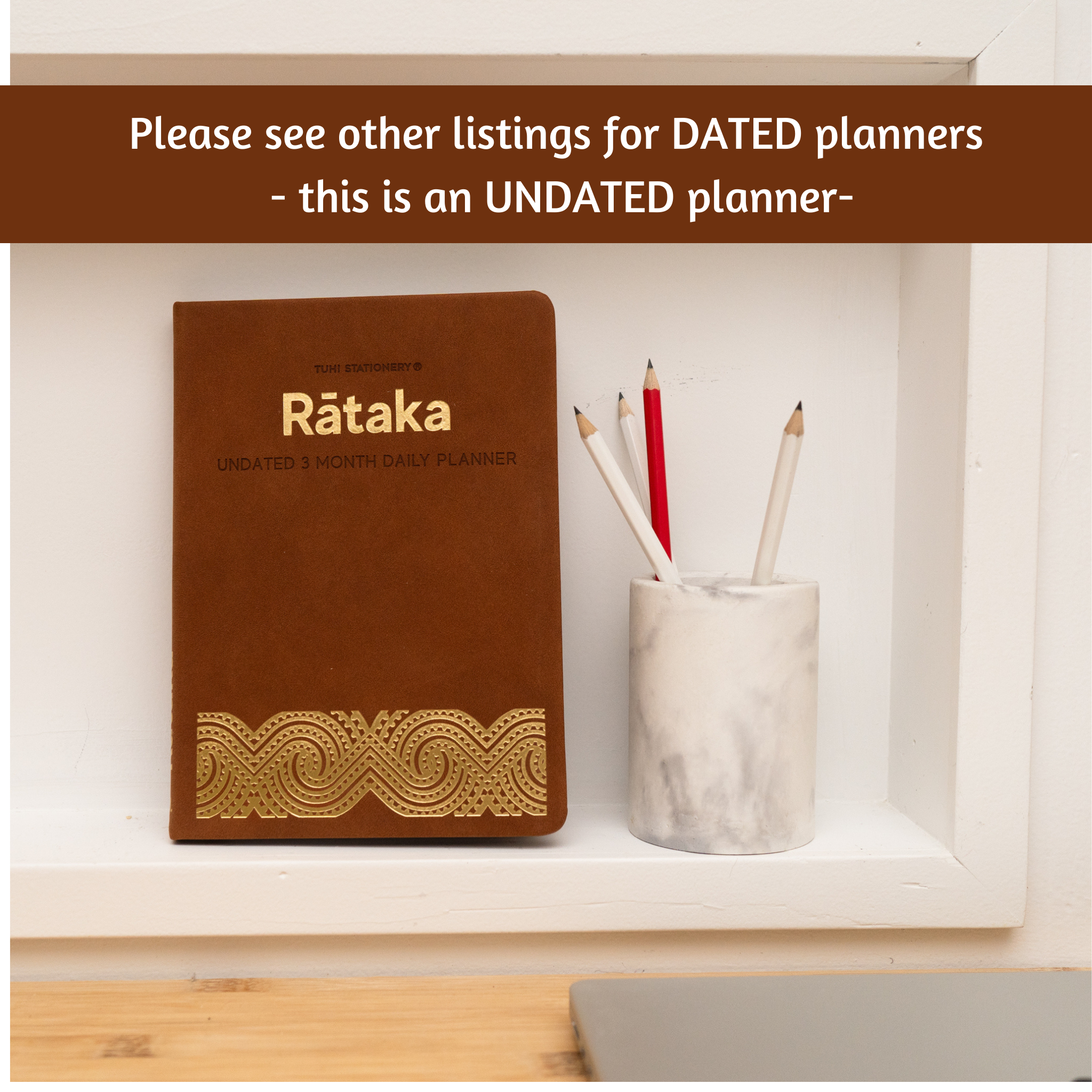 Rātaka Undated 3 month planner (Premium)