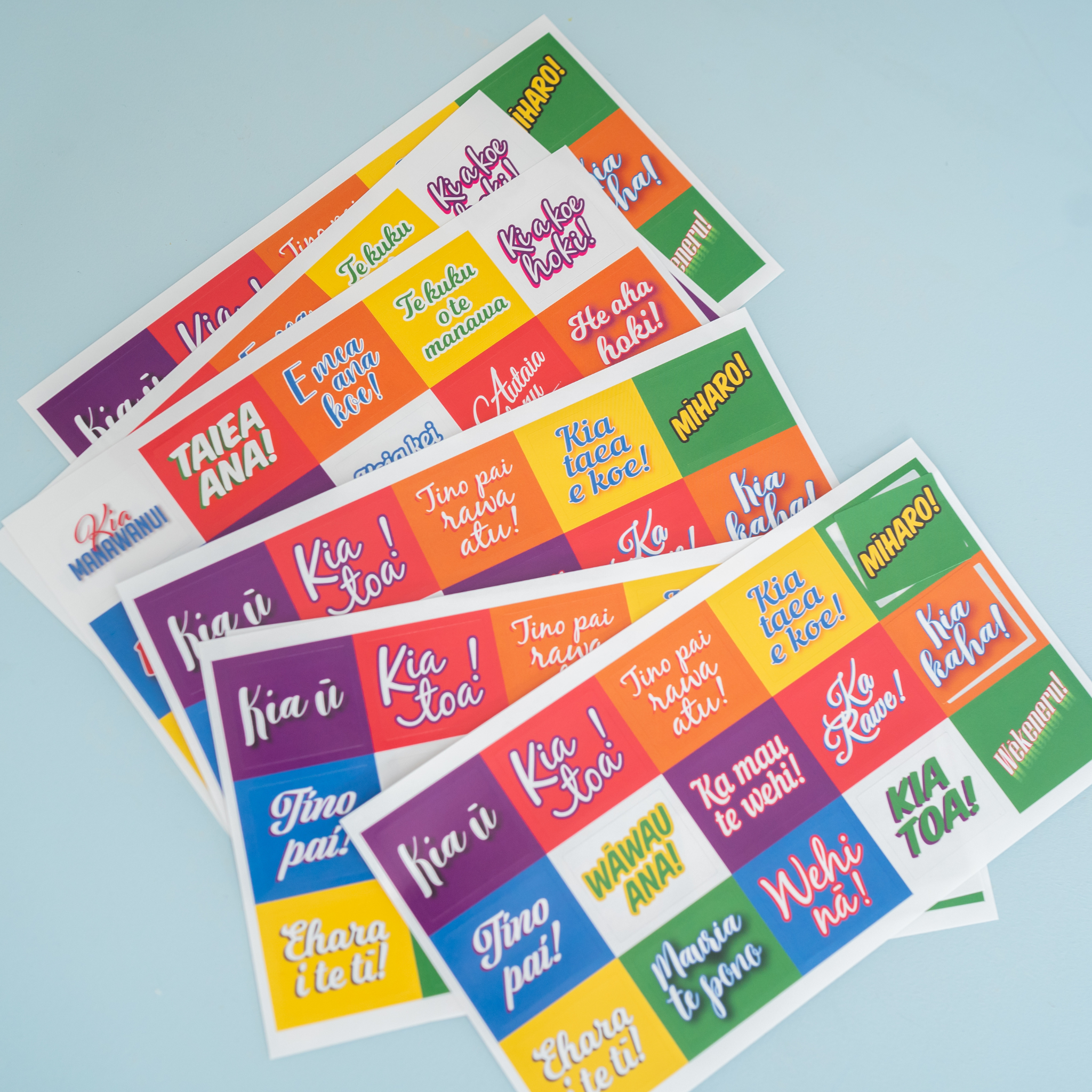 Stickers: Māori Lite Set