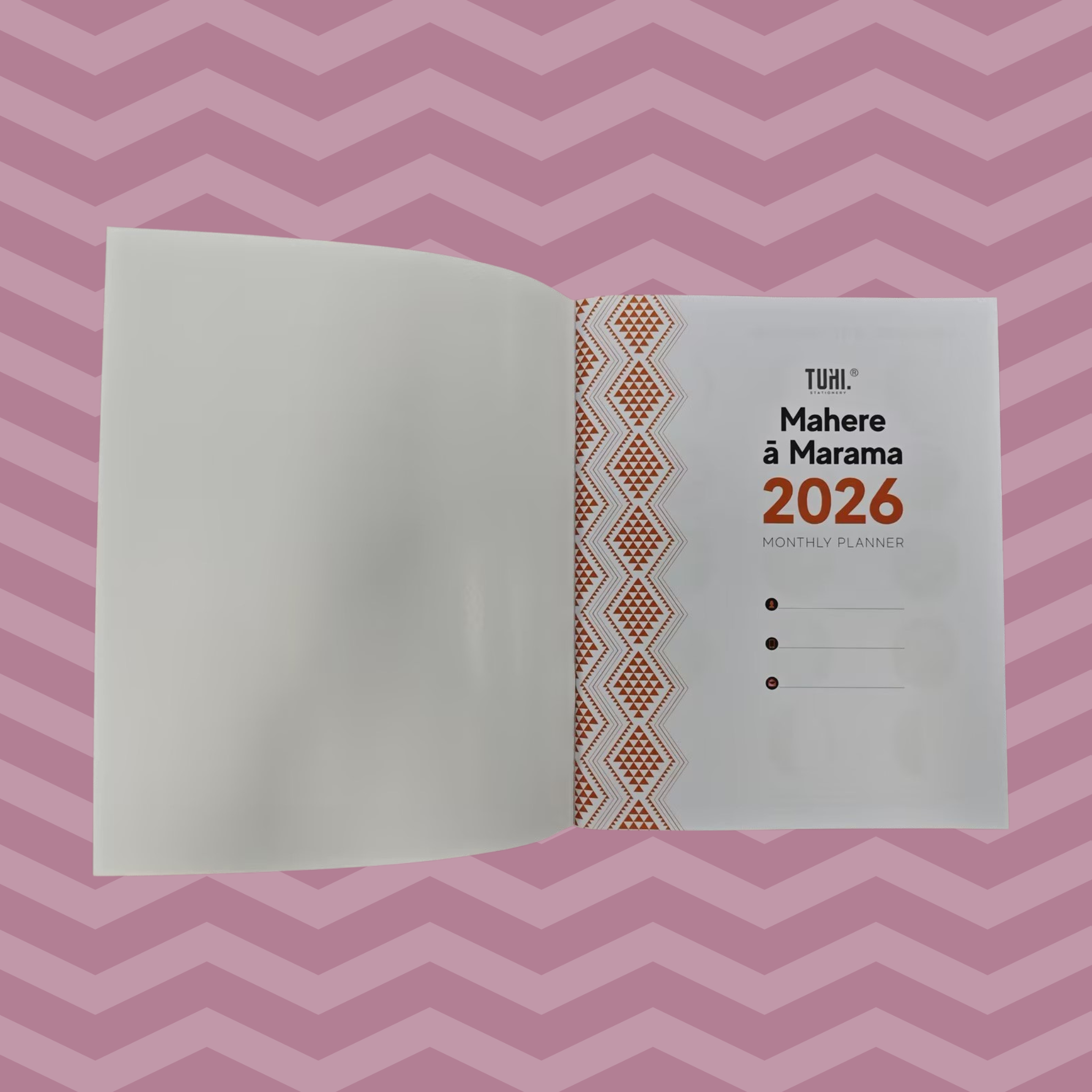 2026 Mahere ā Marama: Monthly Planner