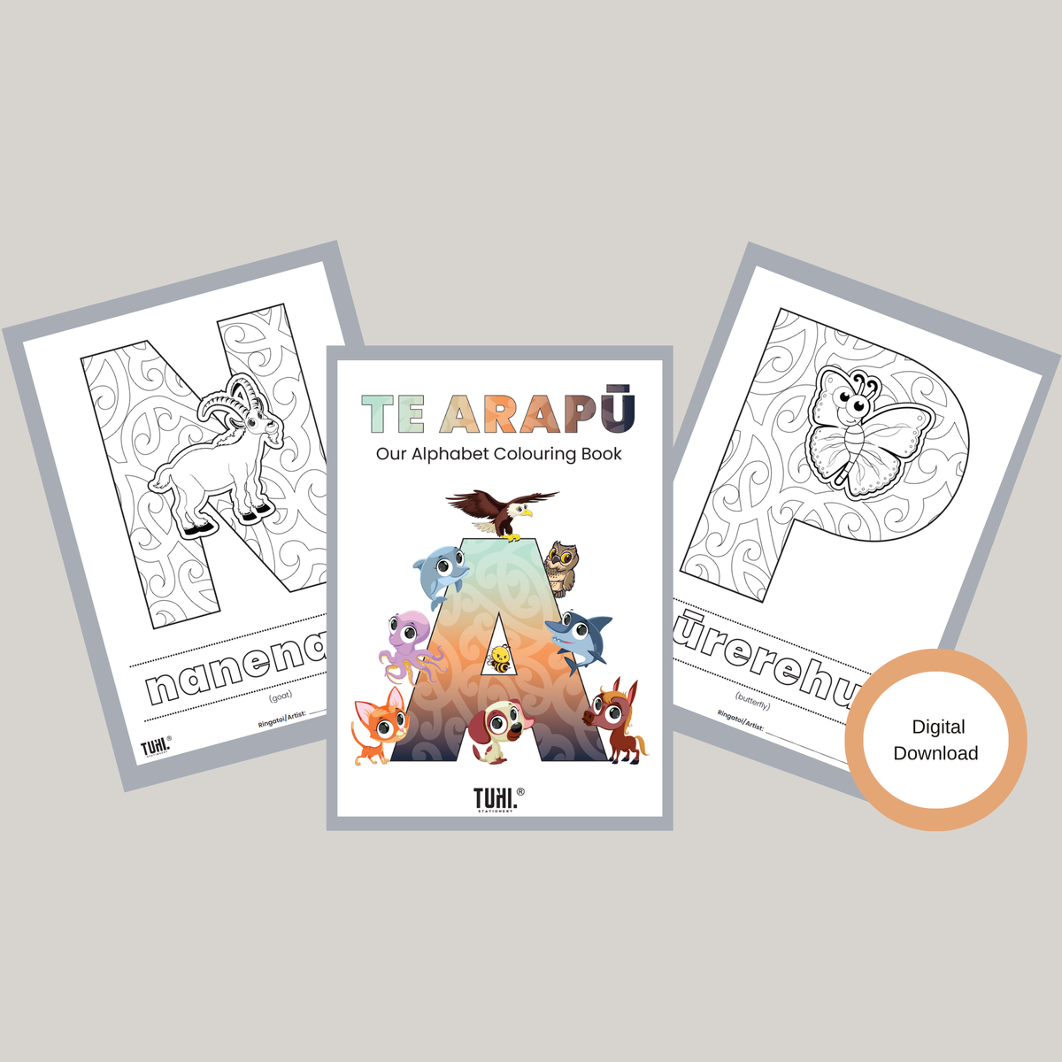 Baby's First Arapū Māori Book -FULL Set Digital Files