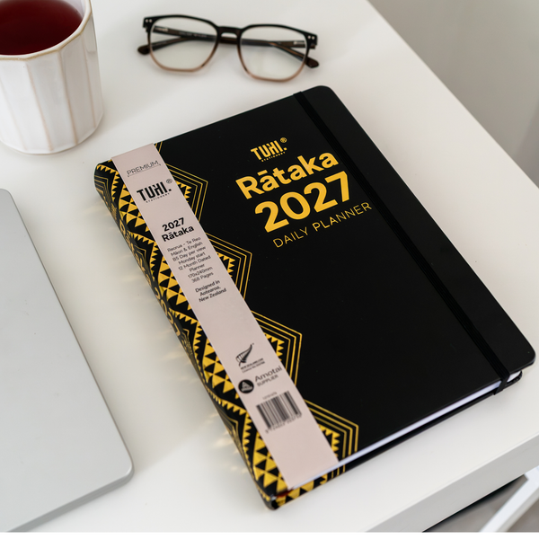 2027 Rātaka  | Bilingual Daily Planner (A4 Size) Premium