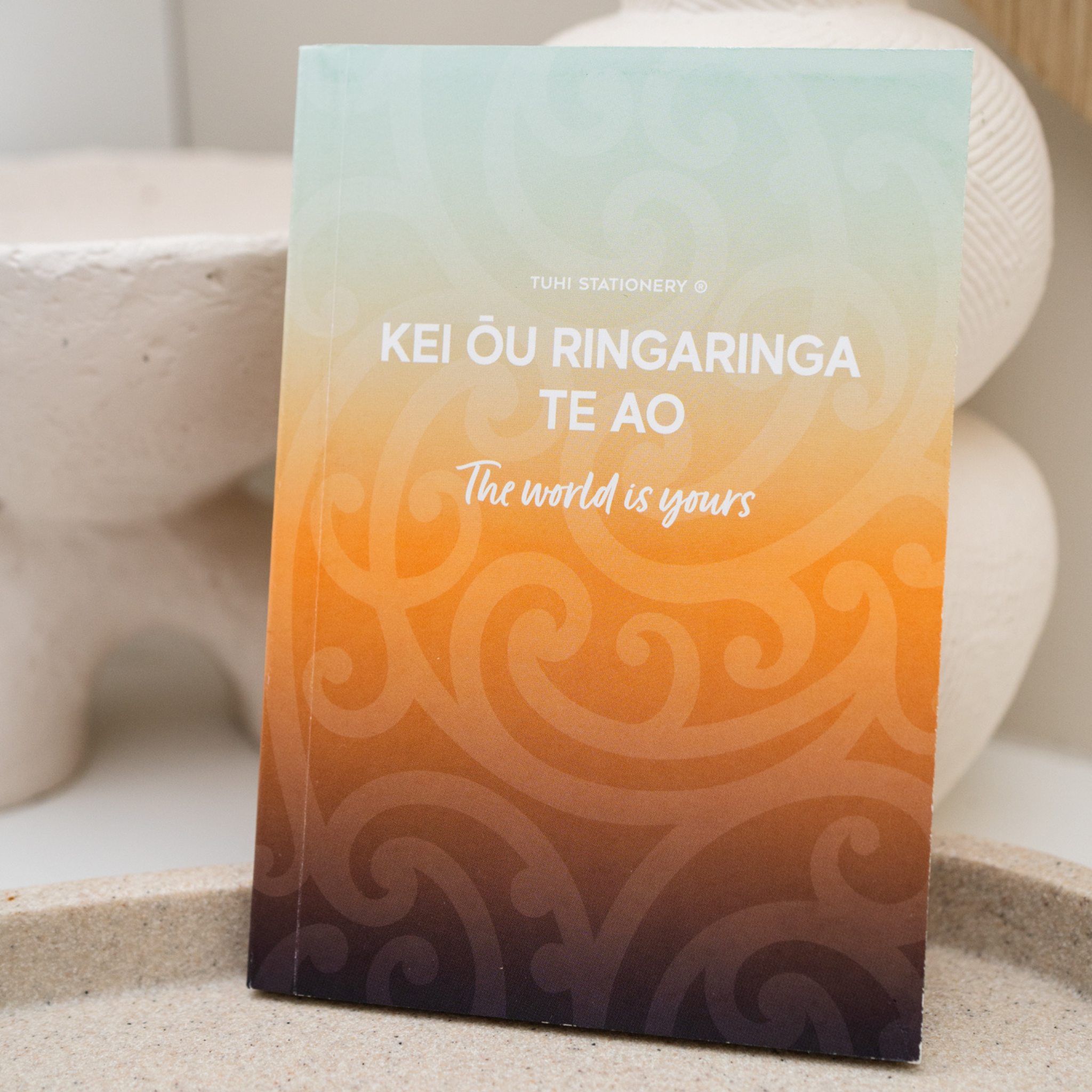 Māori Design Notebook – Small A6 Size