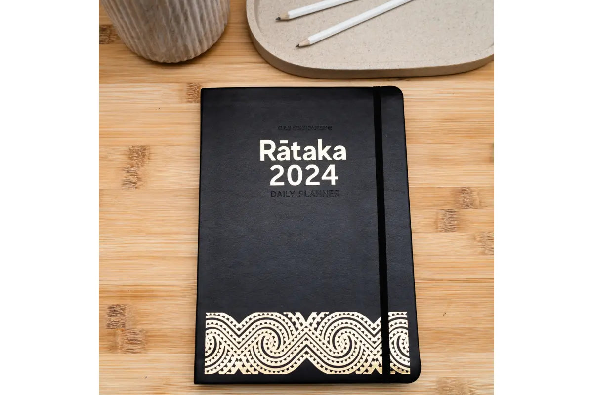 2024 Rātaka | Daily Planners: A5 Premium - Tuhi Stationery Ltd