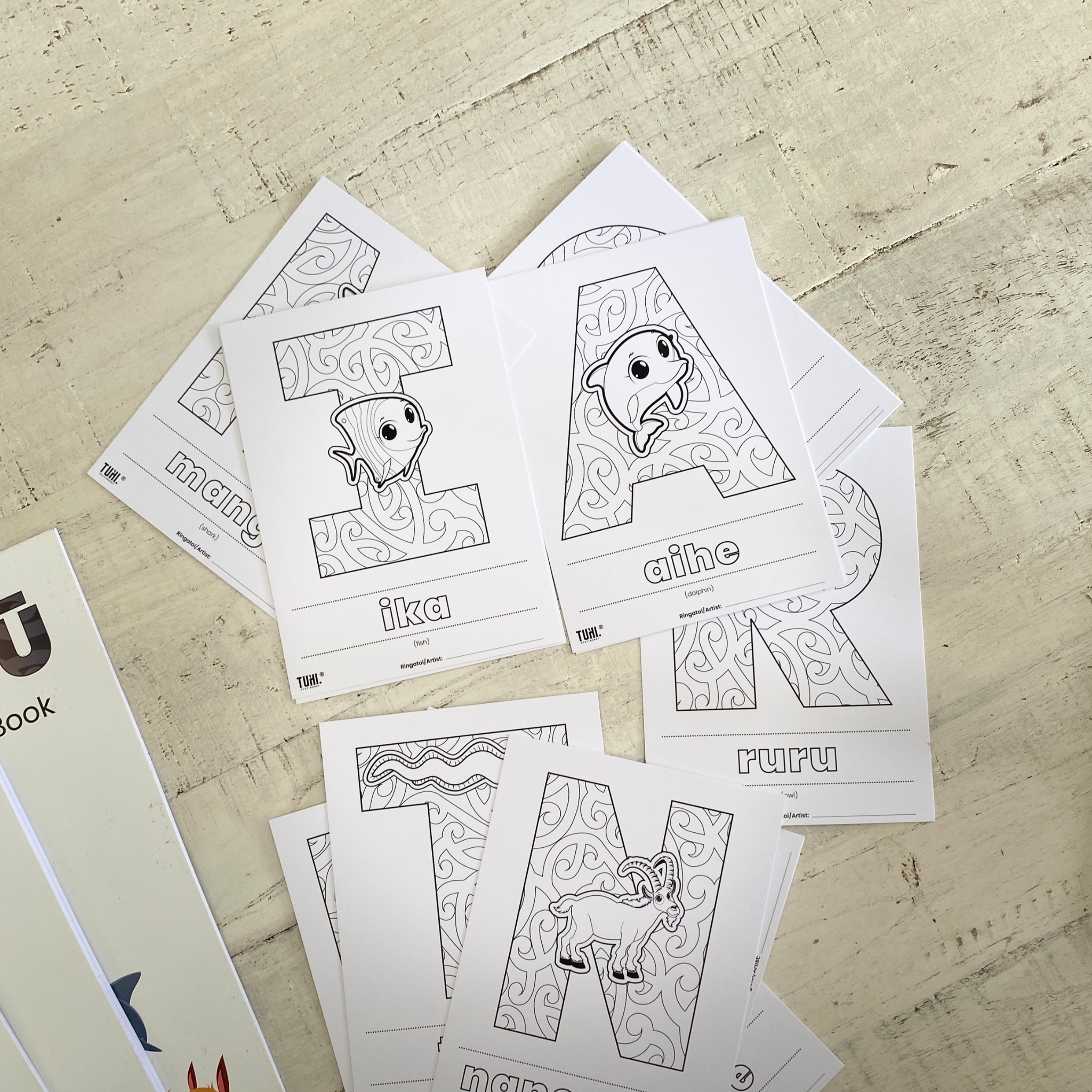 Baby's First Arapū Māori Book -Flash Cards