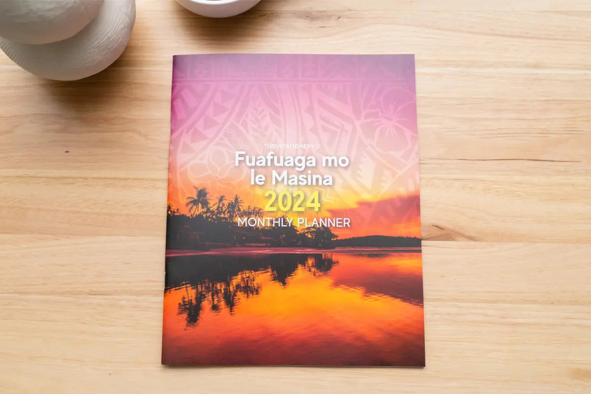 2024 Fuafuaga mo le Masina |Monthly Planner - Tuhi Stationery Ltd