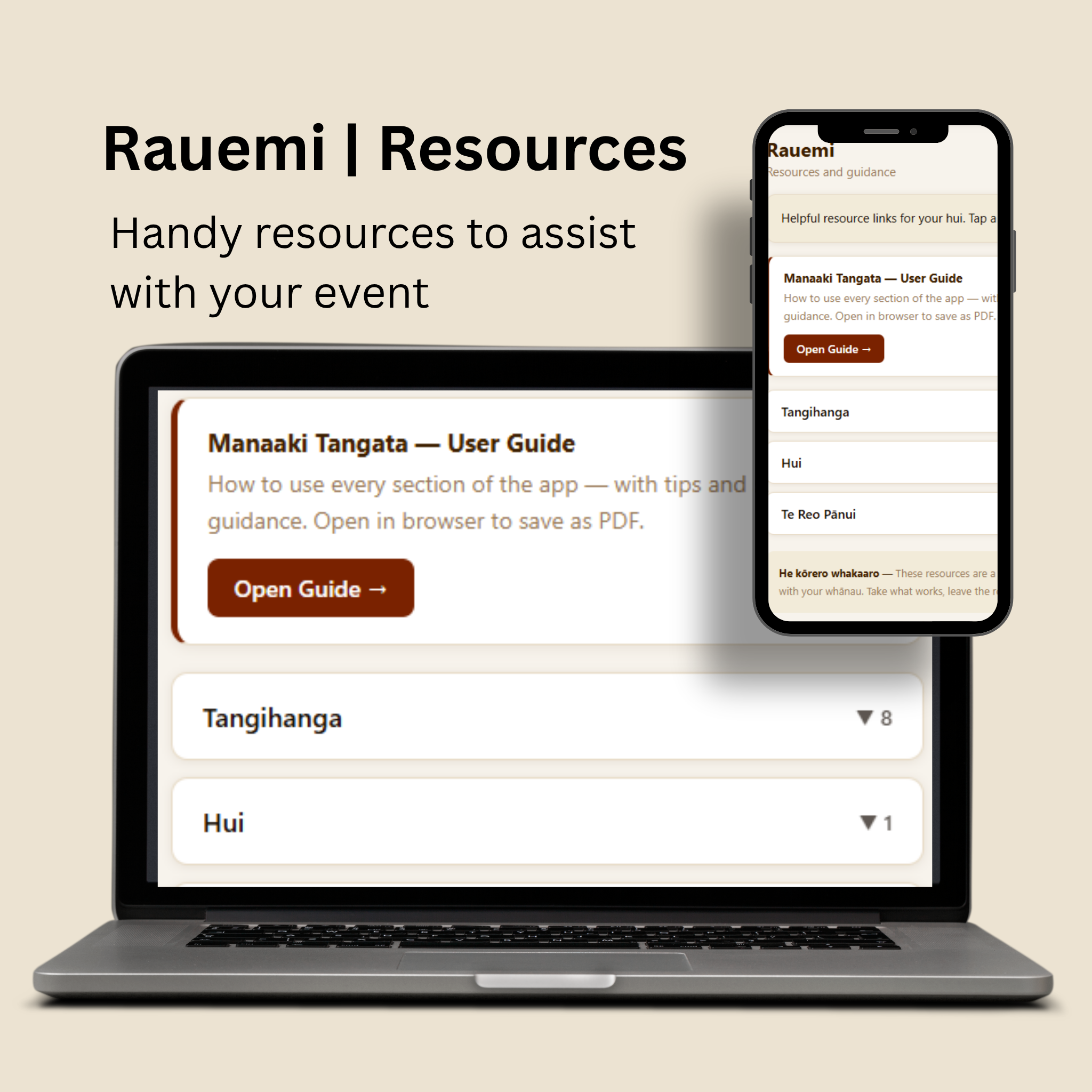 Manaaki Tangata App