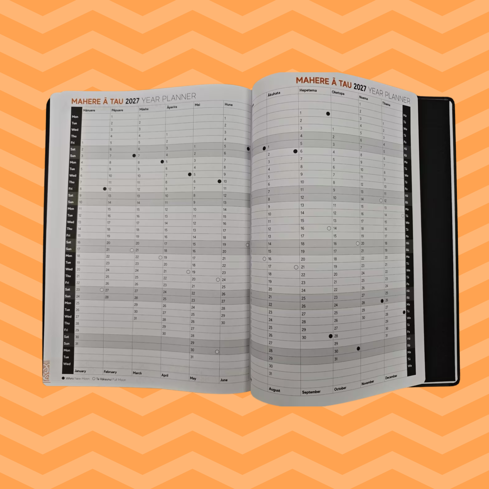 2026 Mahere ā Wiki: Weekly Planner- Premium 2 Sizes