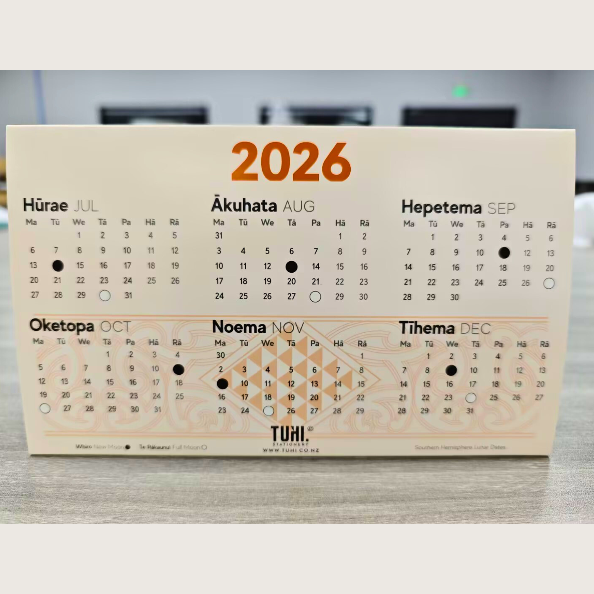 2026 Mahere ā Wiki | Weekly Planner