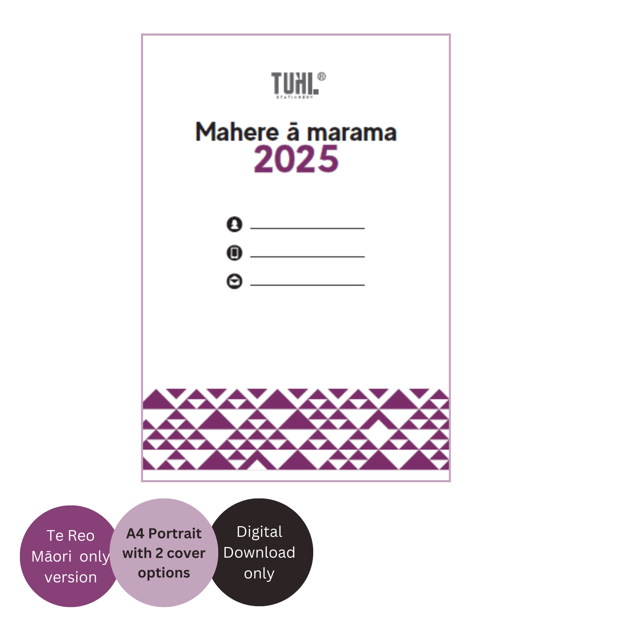 2025 Digital File: Mahere ā Marama (Te Reo Māori)