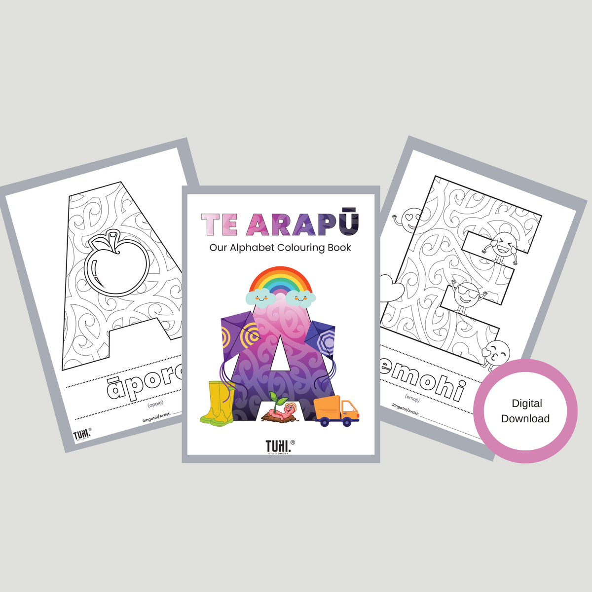 Baby's First Arapū Māori Book -FULL Set Digital Files