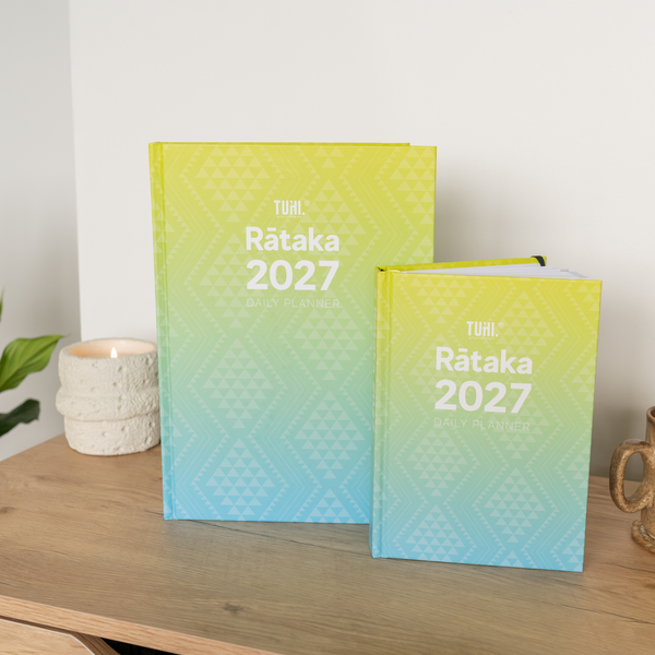 2027 Rātaka  | Bilingual Daily Planner (A4 Size) Standard