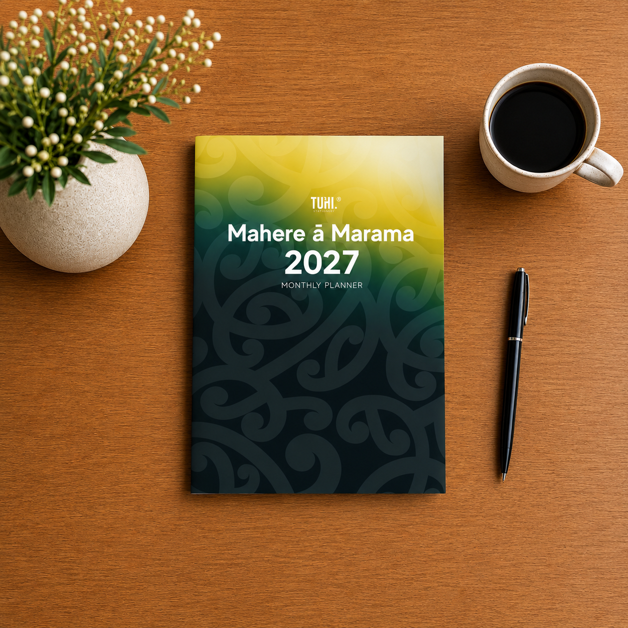 2027 Mahere ā Marama | Bilingual Monthly Planner