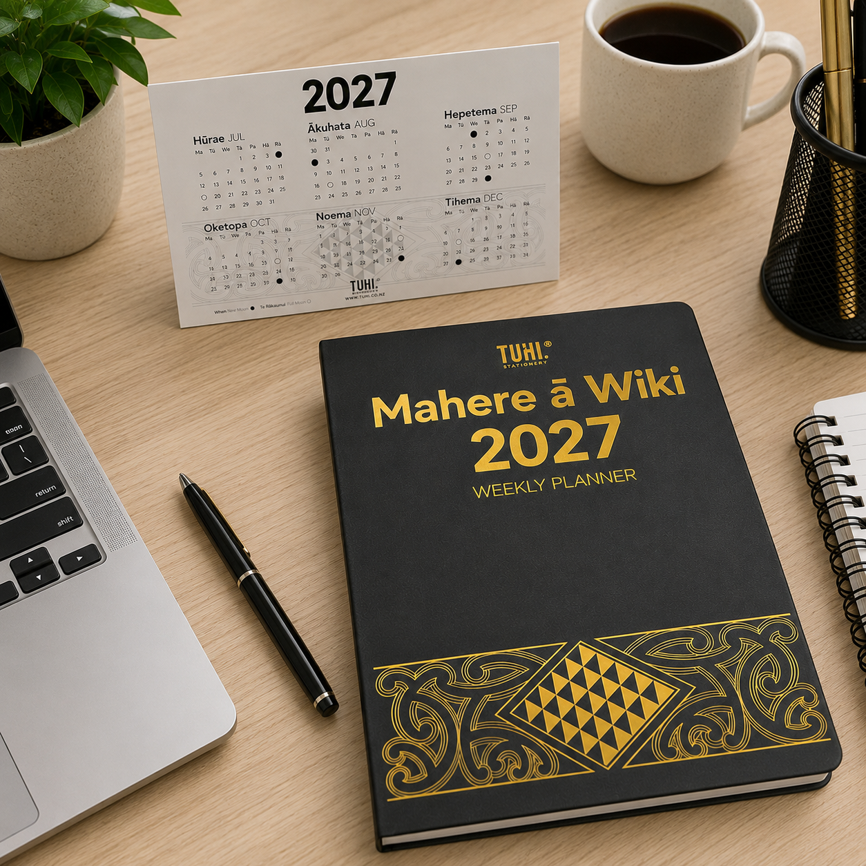 2027 Mahere ā Wiki | Weekly Planner Premium