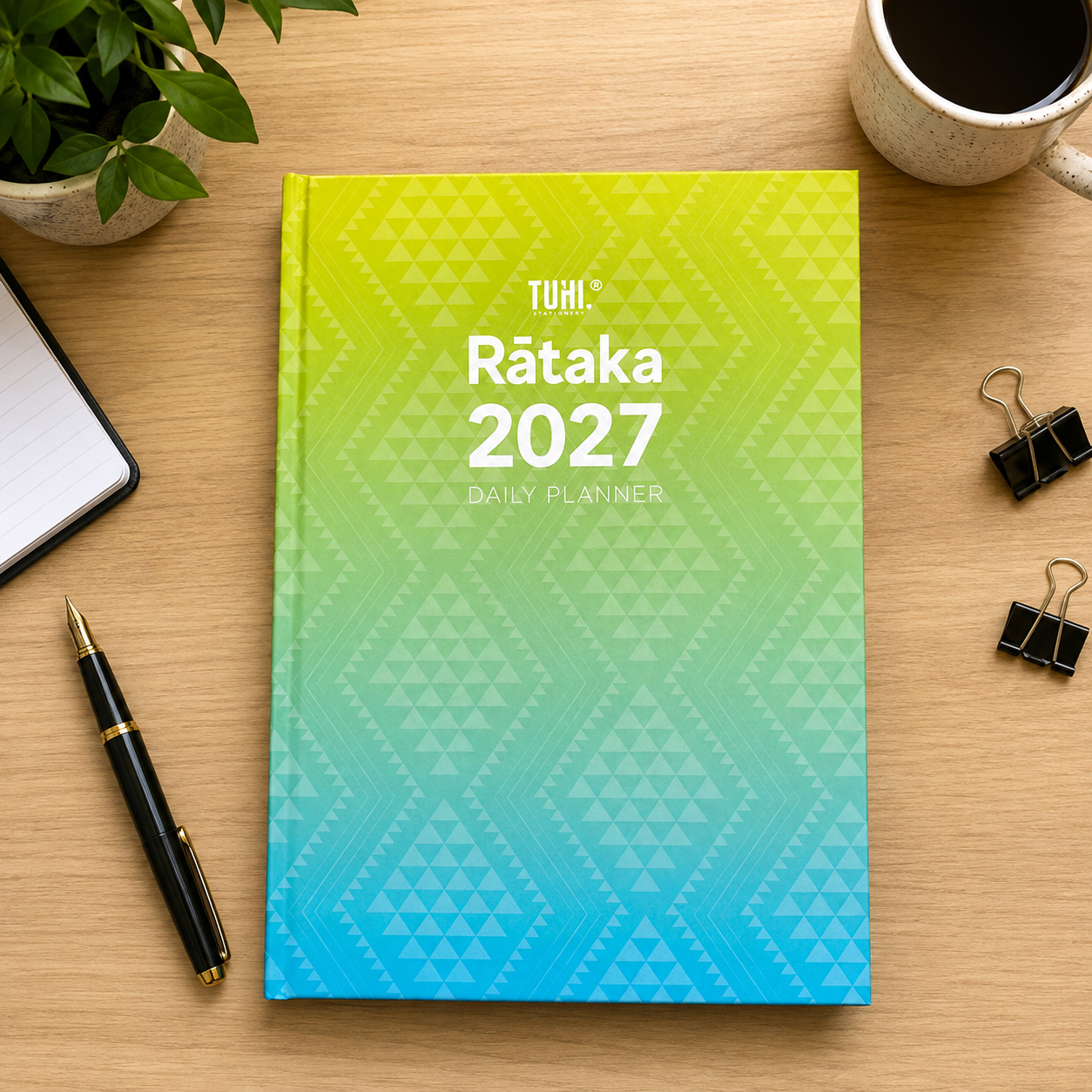 2027 Rātaka  | Bilingual Daily Planner (A4 Size) Standard