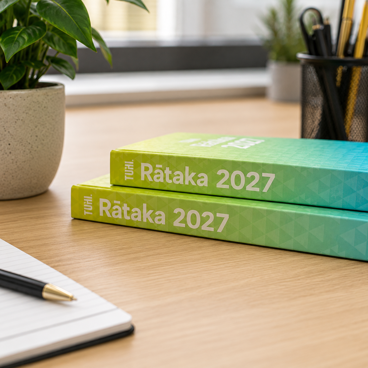 2027 Rātaka  | Bilingual Daily Planner (A4 Size) Standard