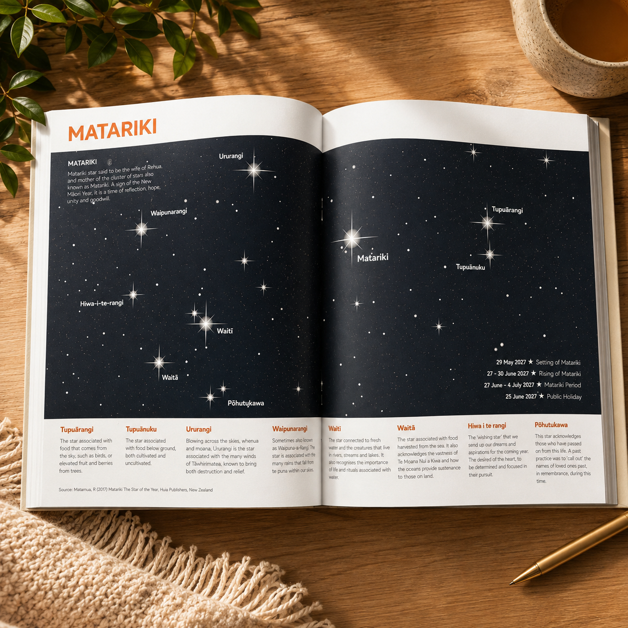 2027 Rātaka  | Bilingual Daily Planner (A4 Size) Standard