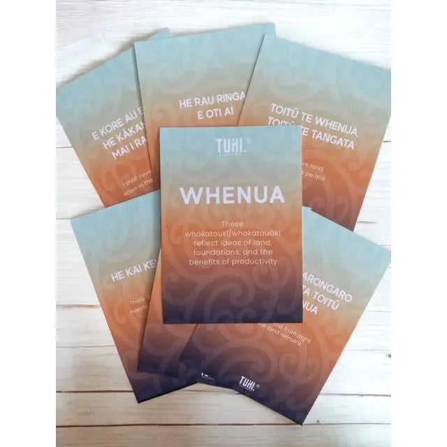Cards: Whakataukī (Papa) - Tuhi Stationery Ltd