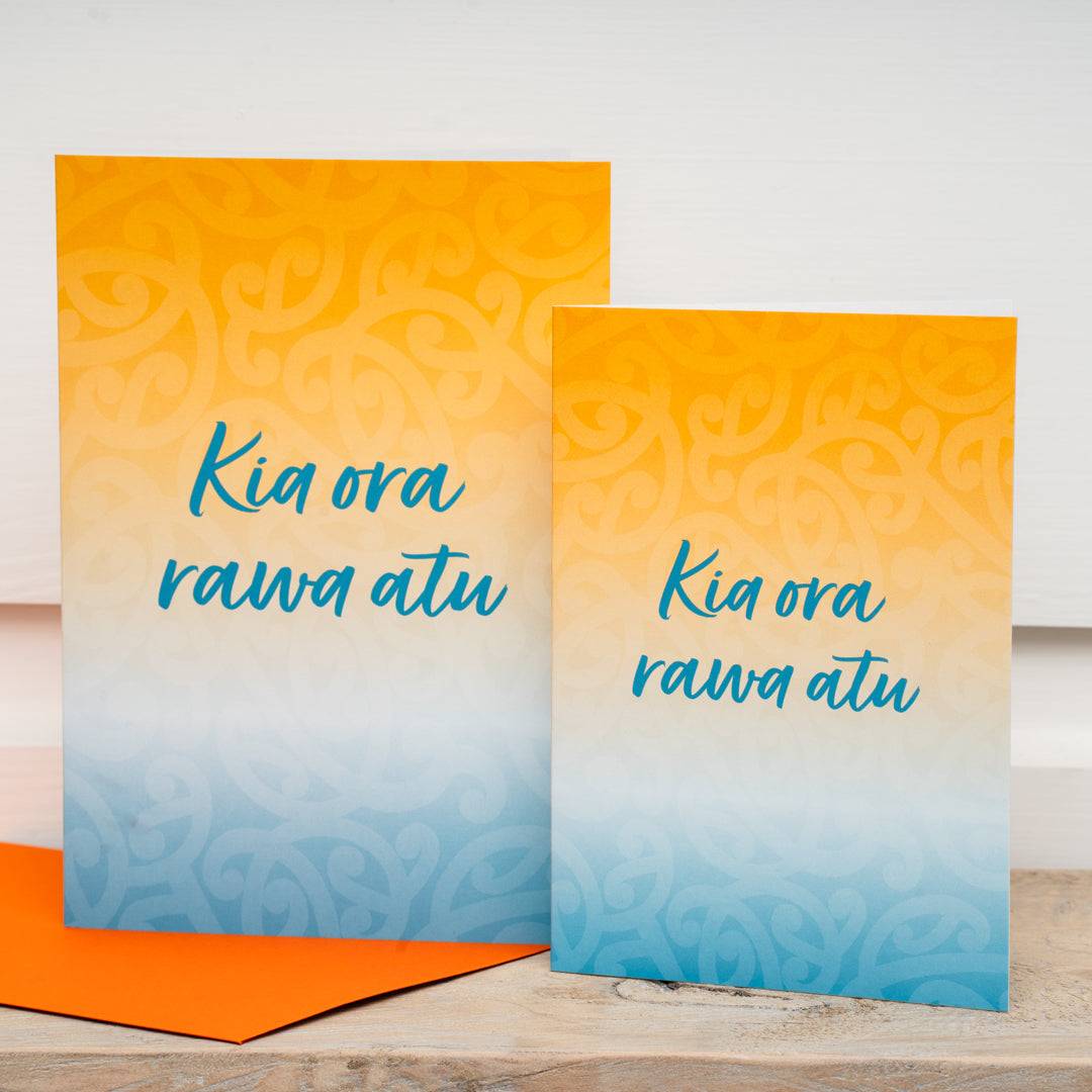 Māori Greeting Cards (5 Pack Small Size)