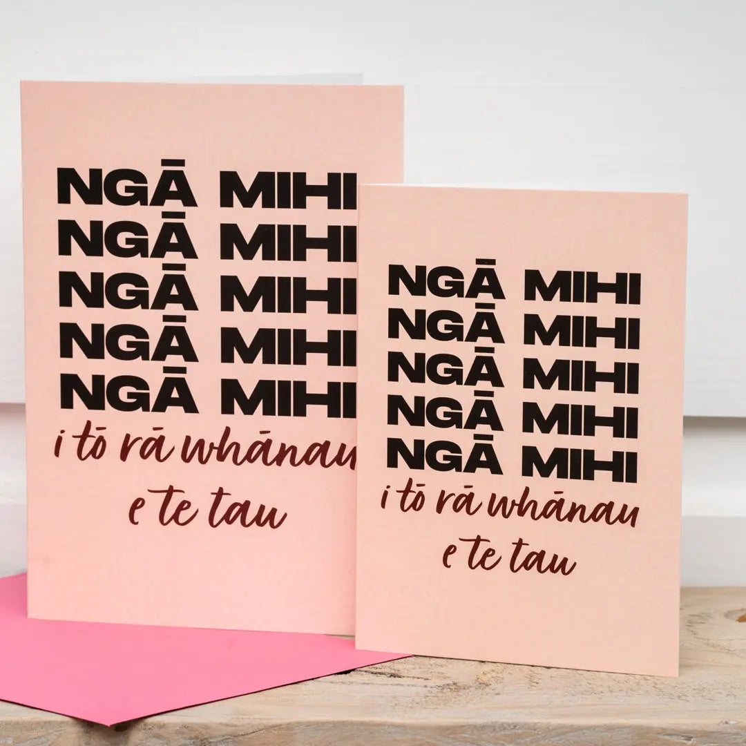 Cards: Ngā kāri mihi - Birthday - Tuhi Stationery Ltd